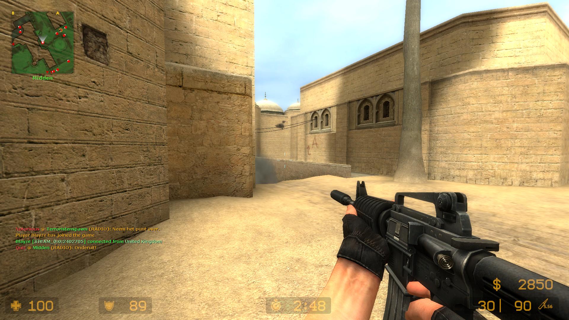 Counter Strike Source de_dust2 css screenshot - Gamingcfg