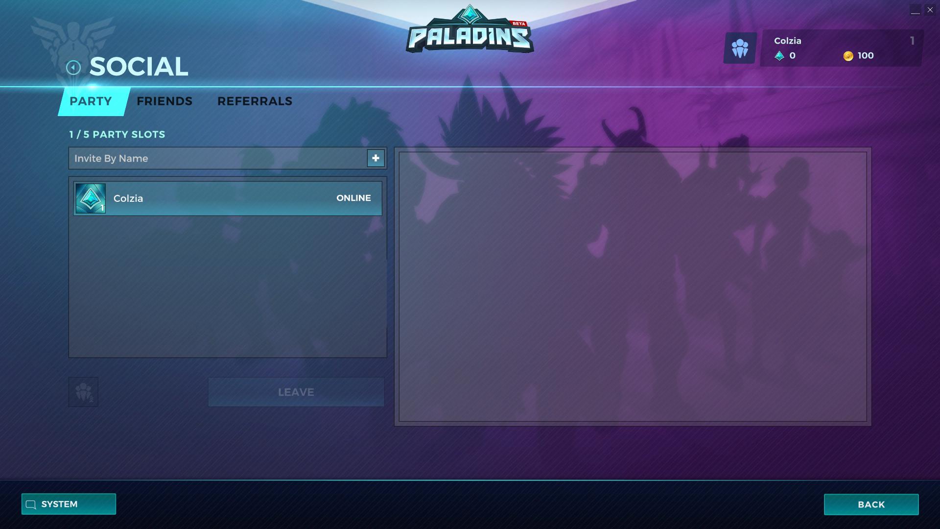 Social paladins