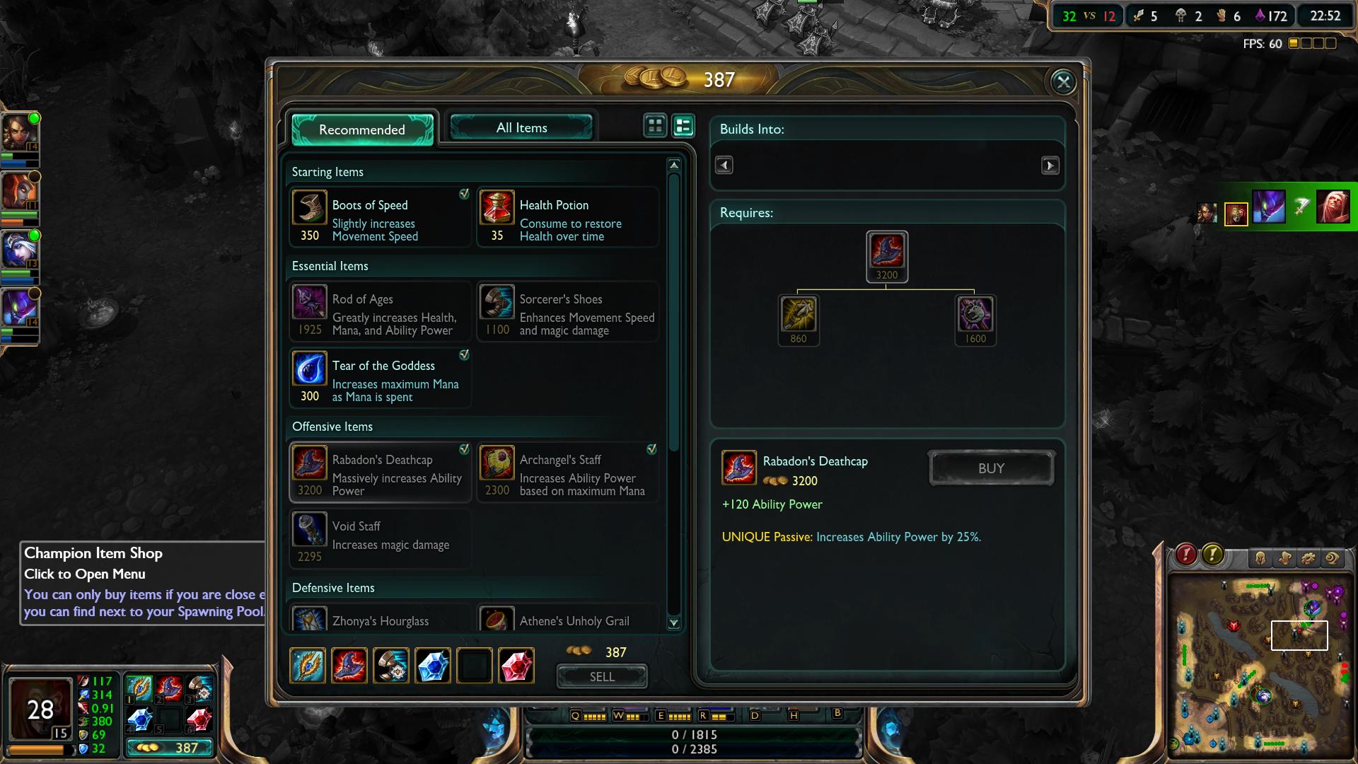 Rabadon's Deathcap lol lol