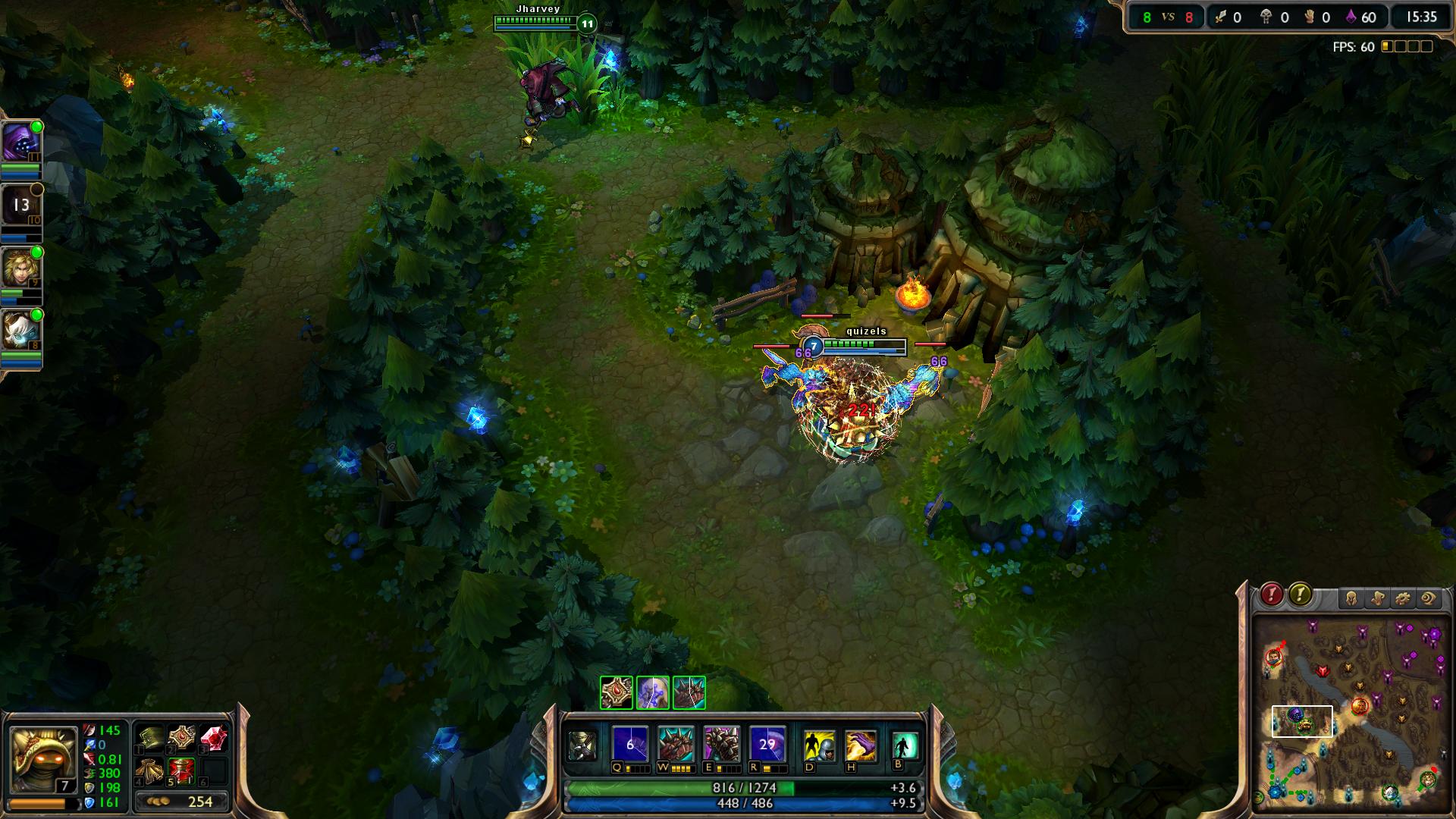 Rammus Defensive Ball Curl lol