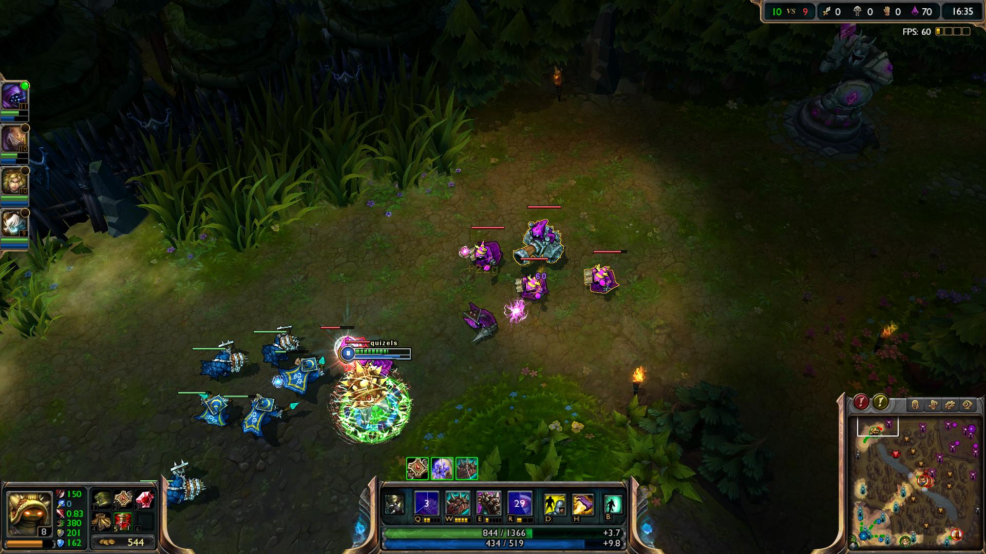 Rammus Defensive Ball Curl lol lol