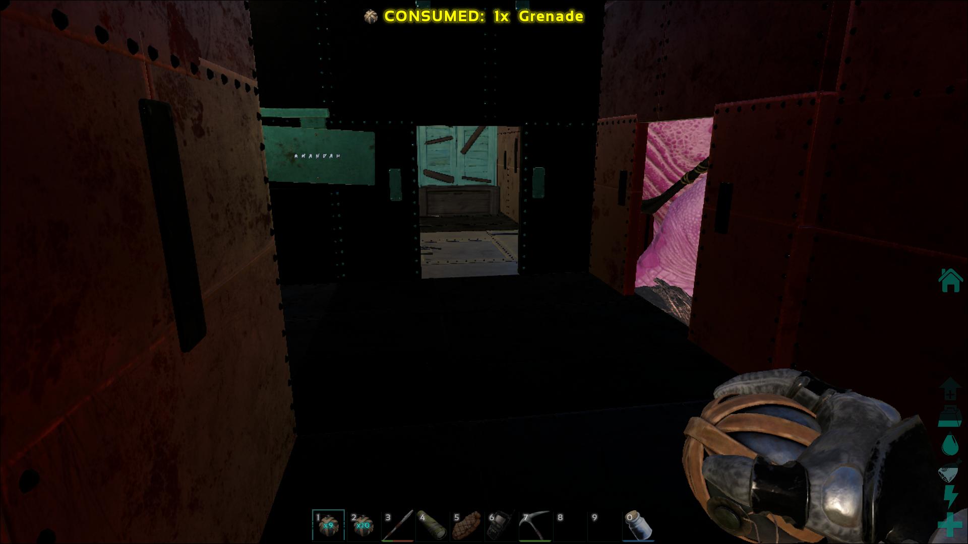Raiding offline ark