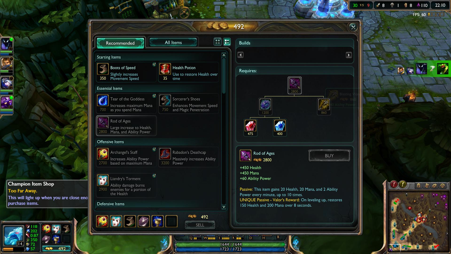 Rod of Ages lol item lol