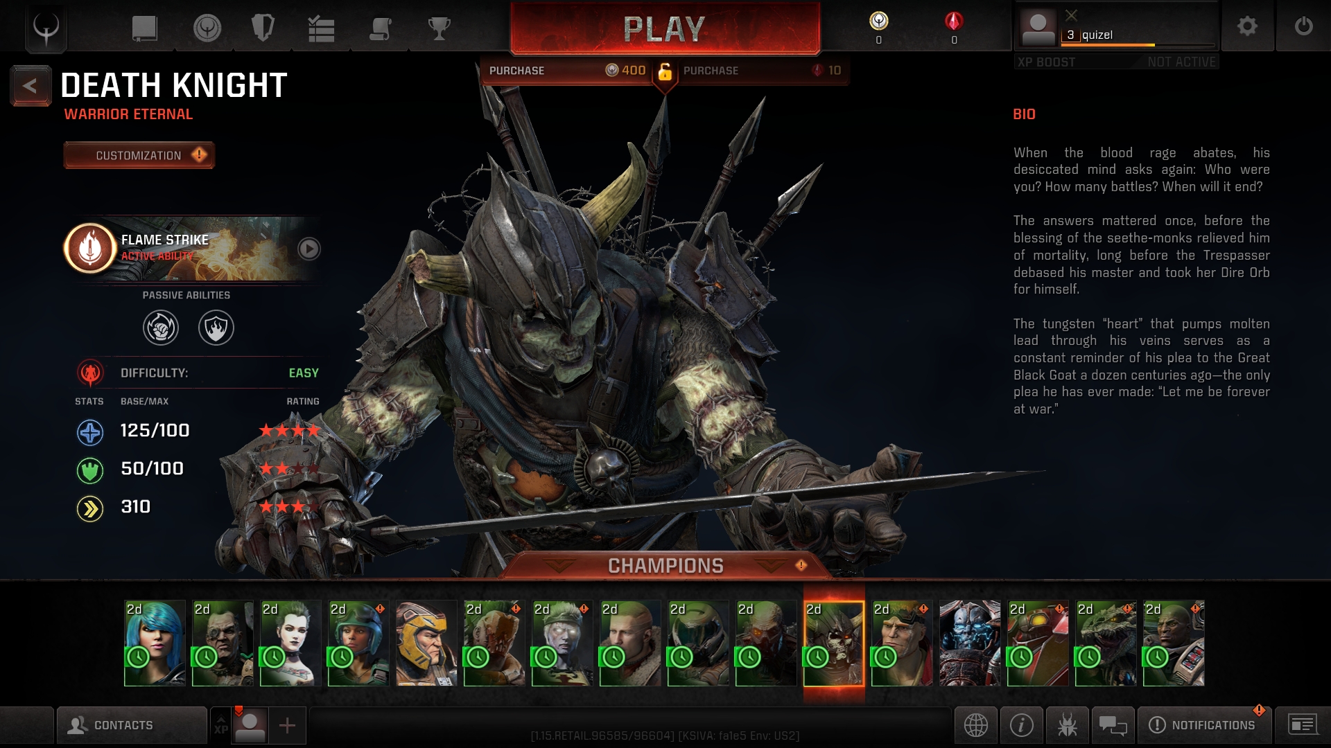 Death Knight Quake quake champions