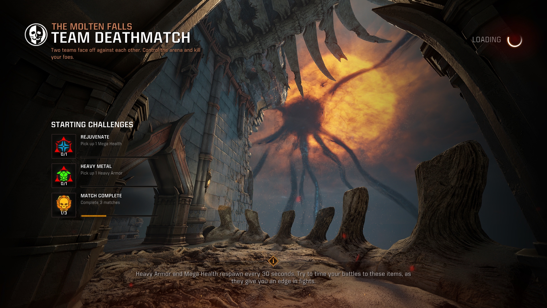Quake The Molten Falls quake champions