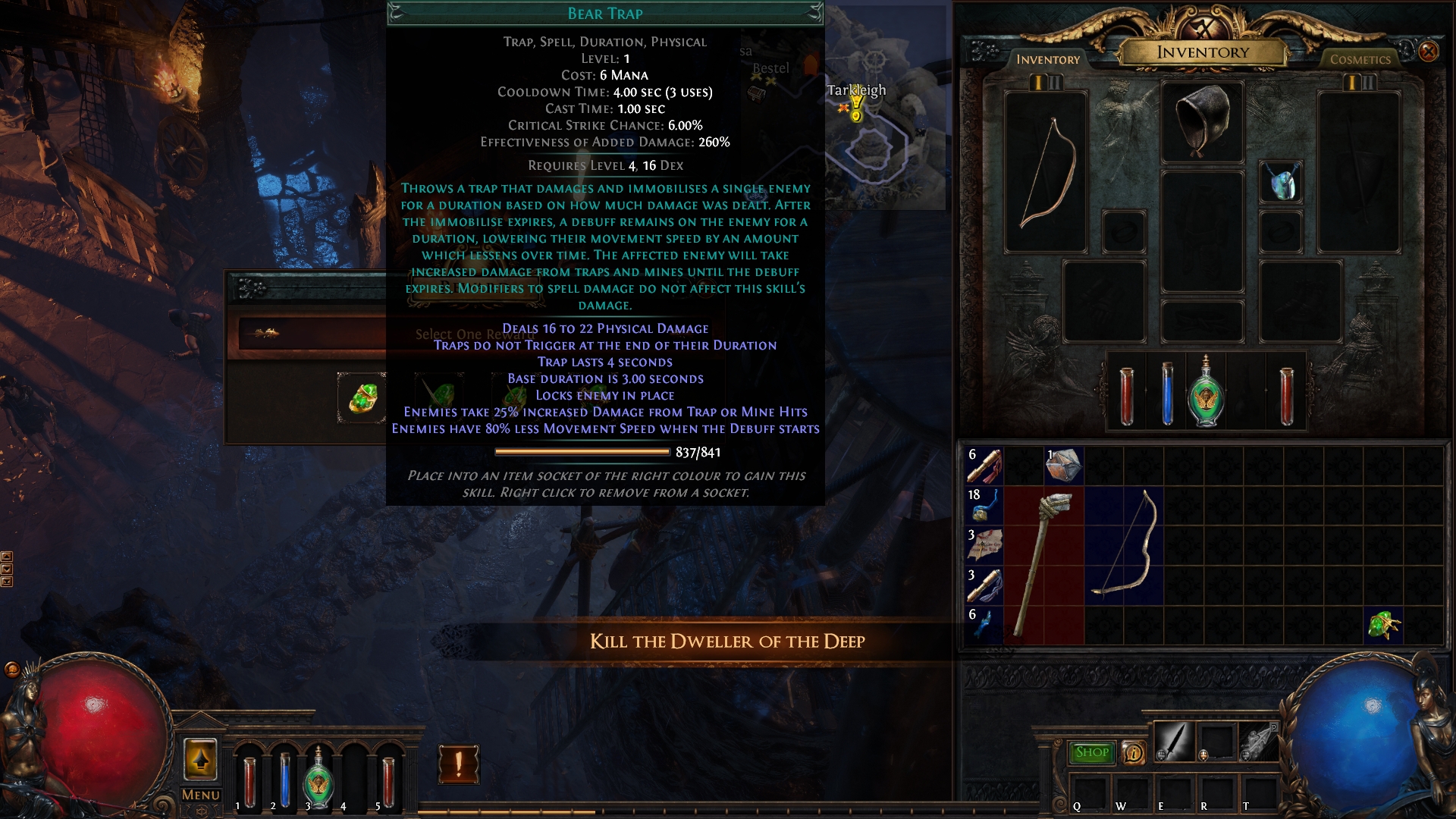 Bear Trap poe
