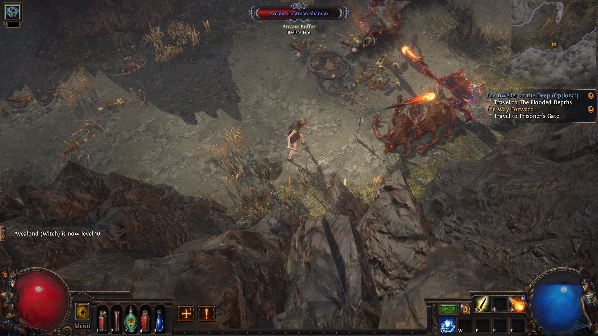 Arcane Goatman Shaman poe