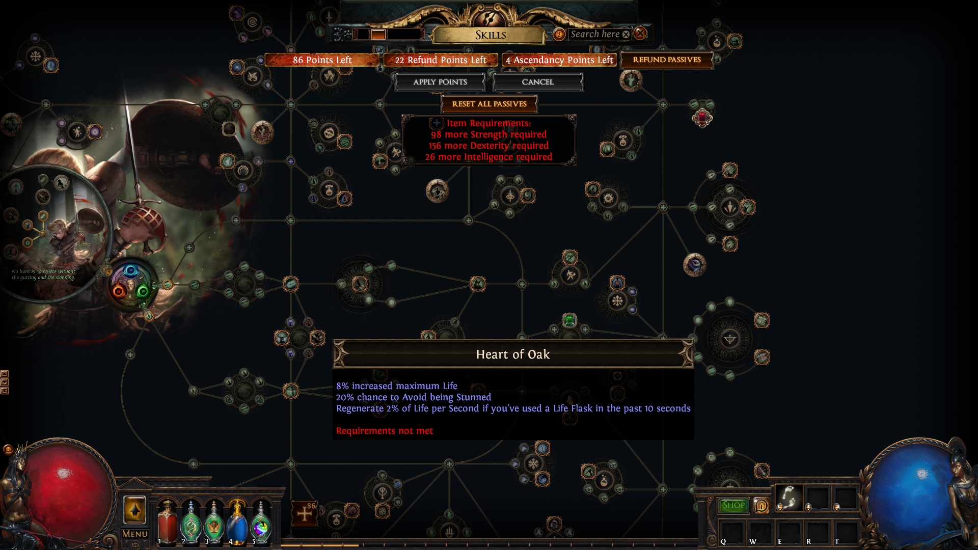 Heart of Oak poe