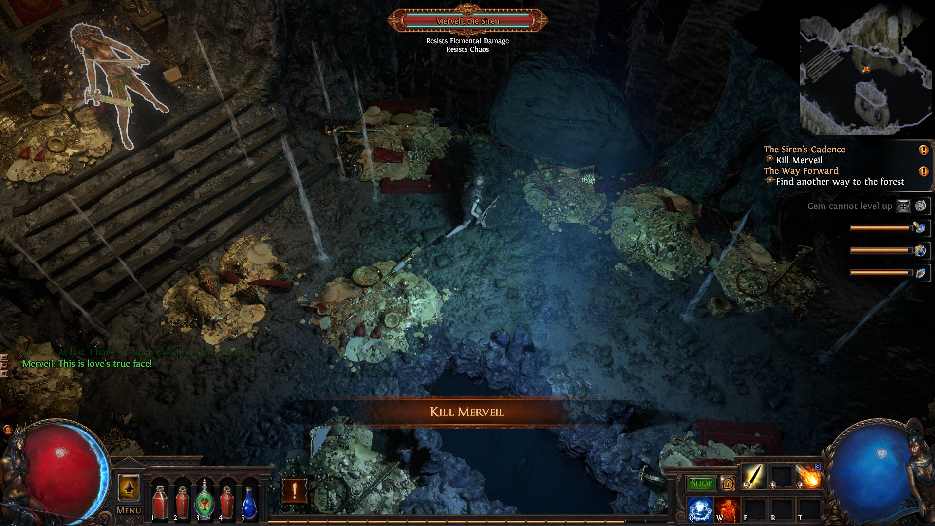 Kill Merveil poe