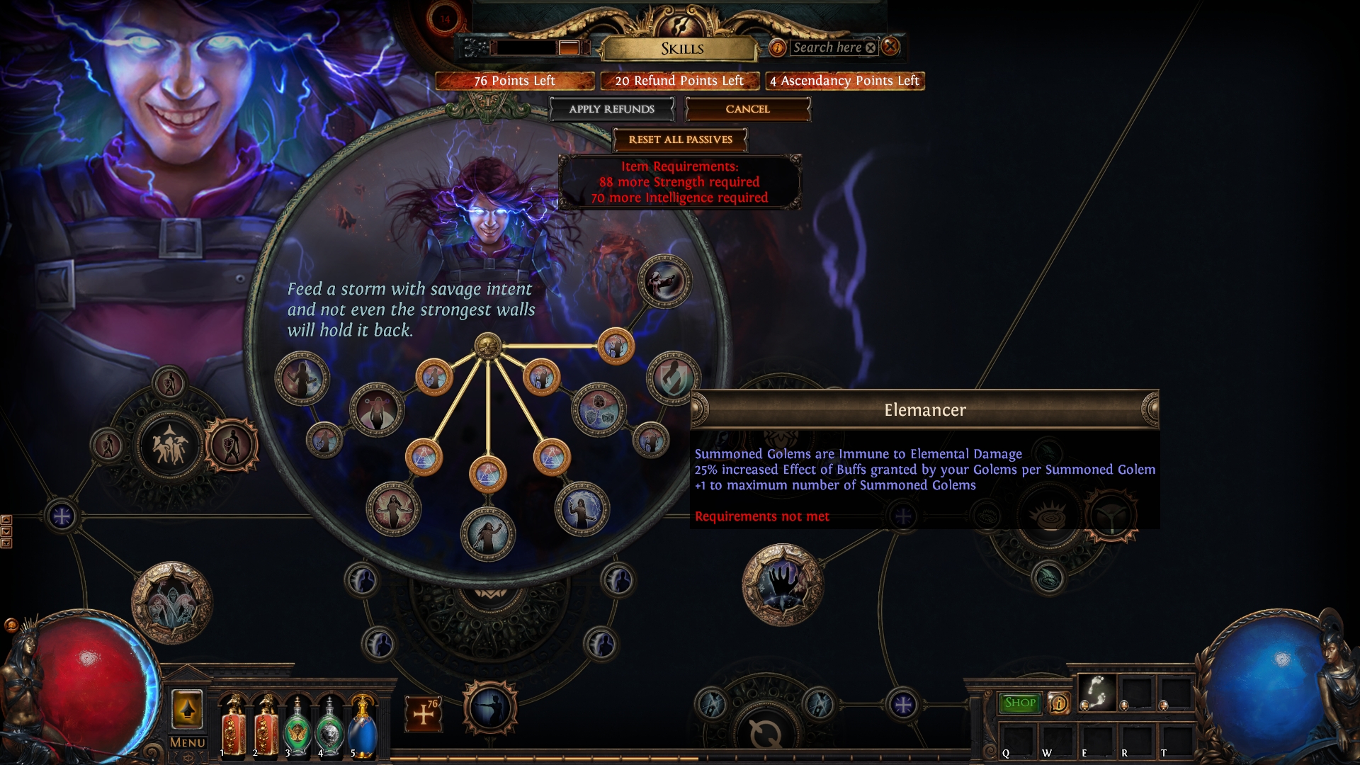 POE Elemancer poe