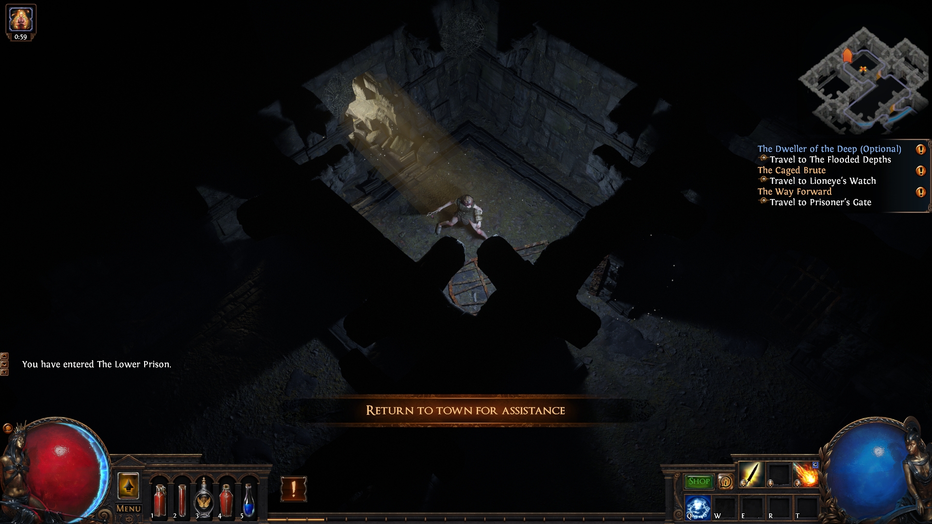 The Lower Prison poe