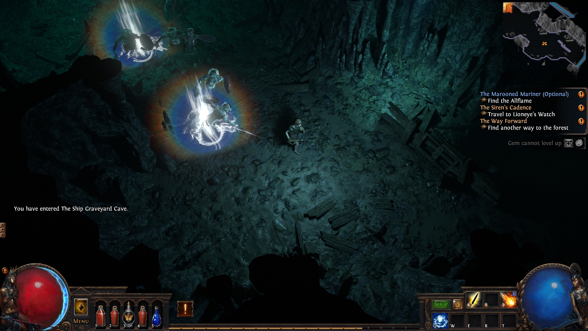 The Ship Graveyard Cave poe