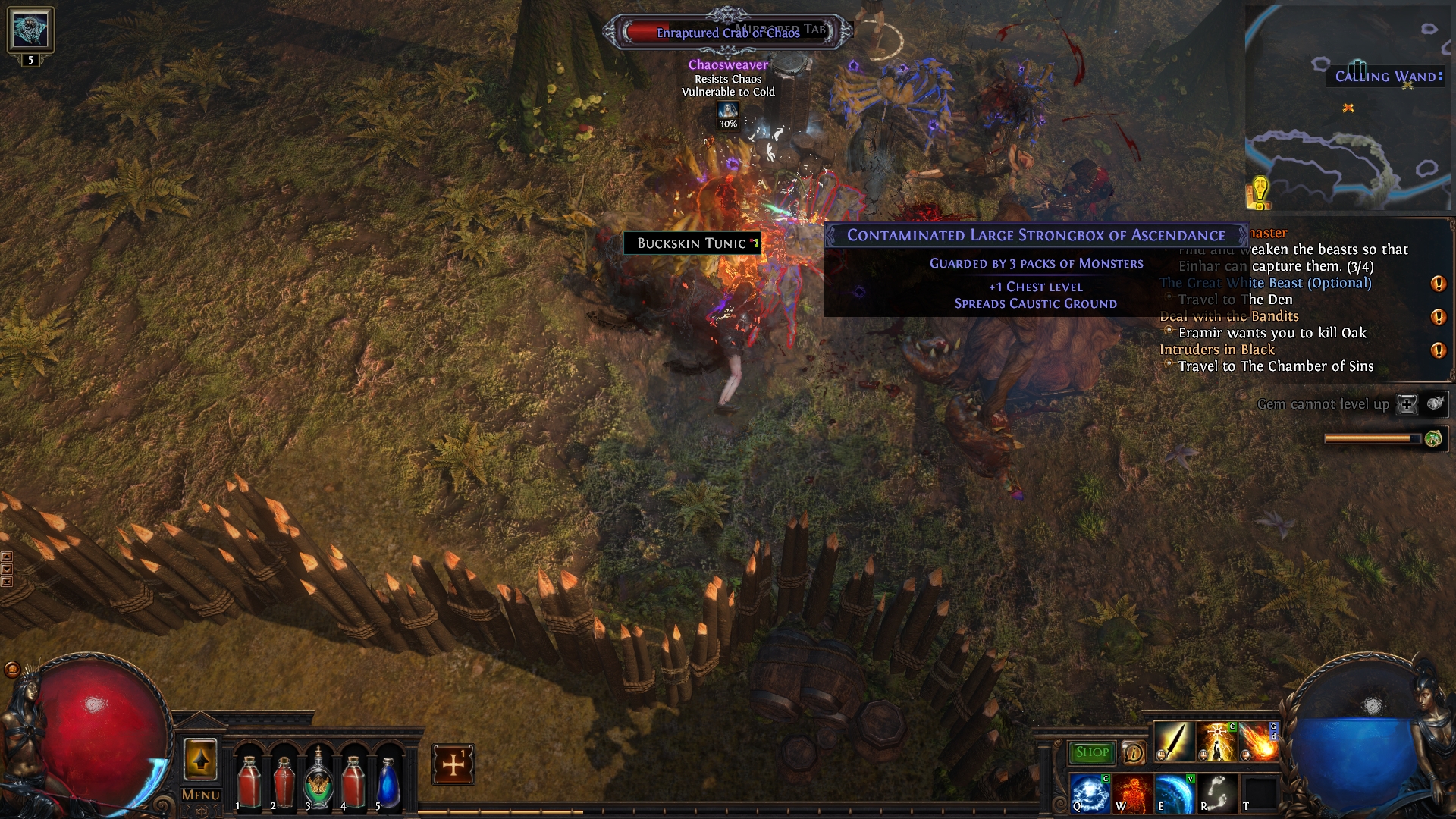 Enraptured Crab of Chaos poe