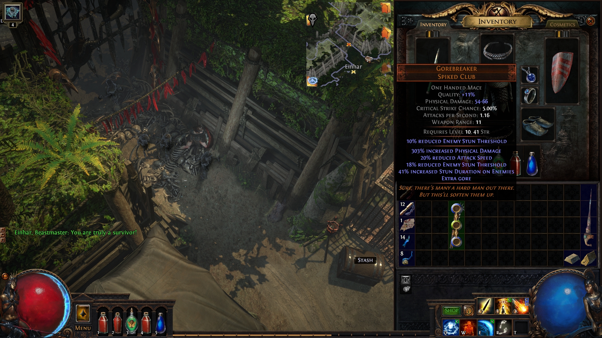 Gorebreaker Spiked Club poe