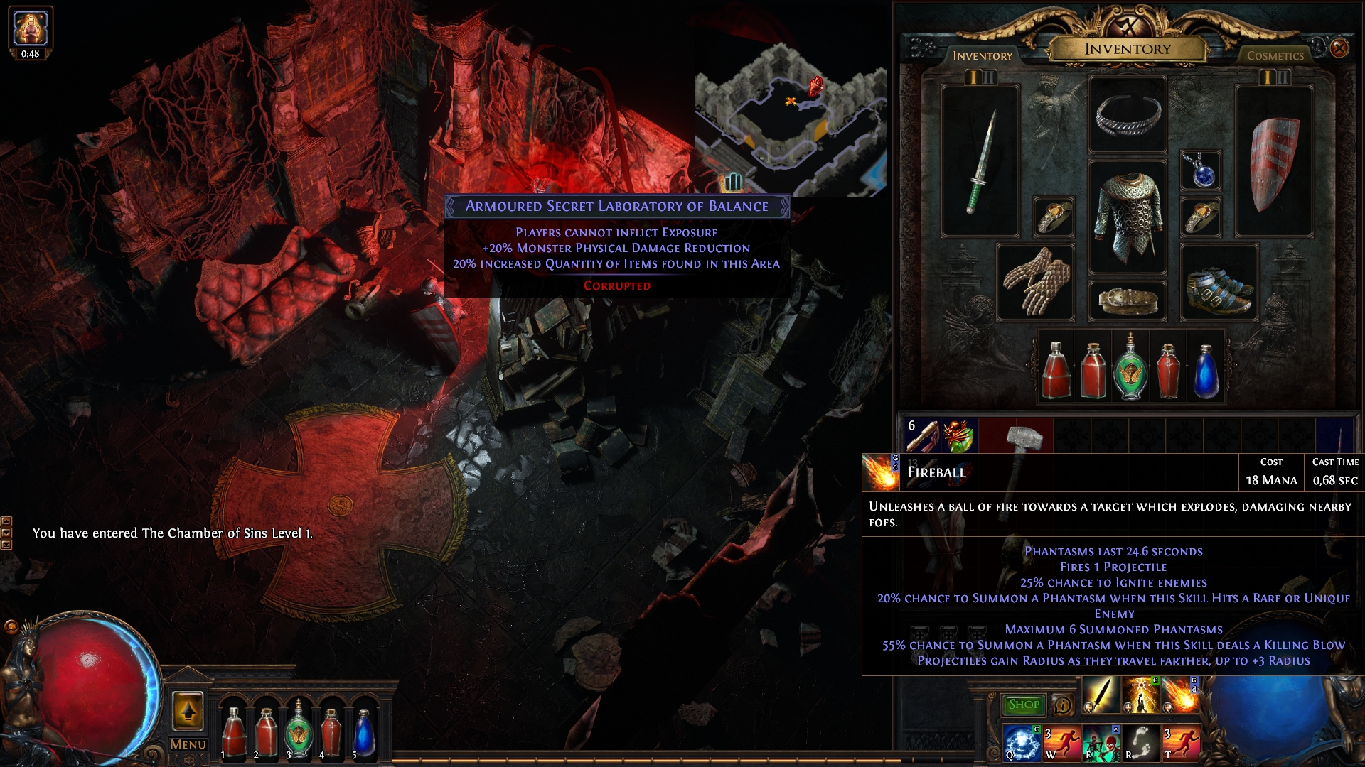 Armoured Secret Laboratory of Balance poe