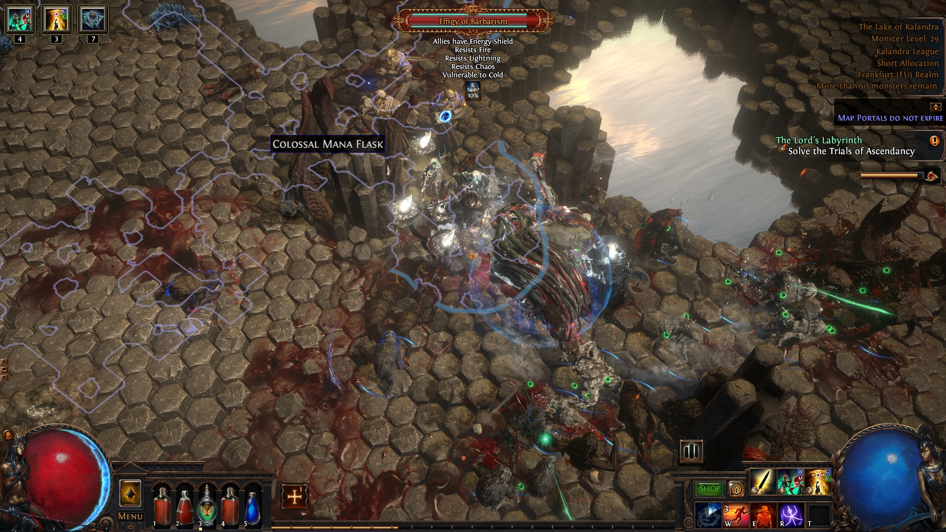 Effigy of Barbarism poe