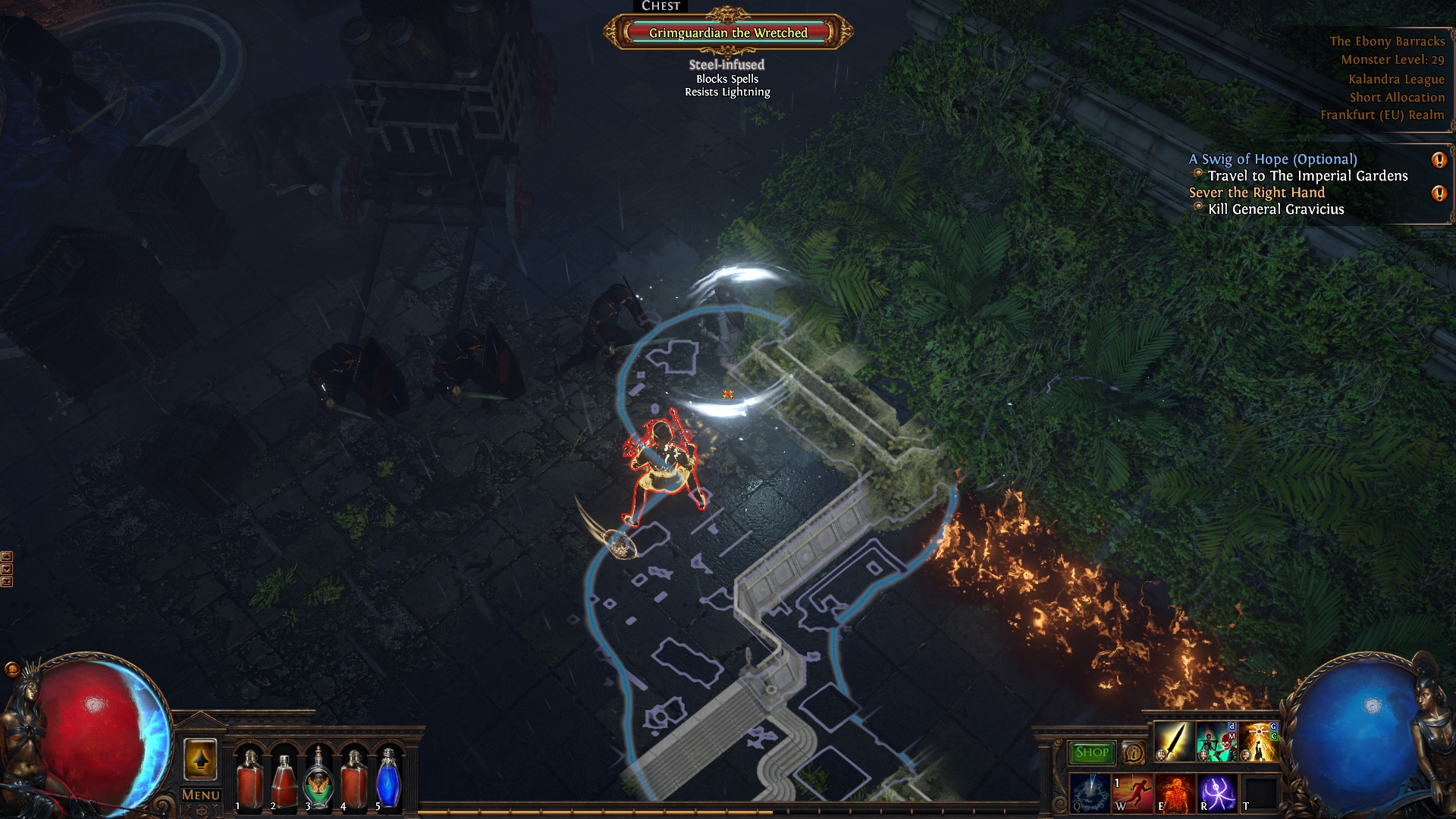 Grimguardian the Wretched poe