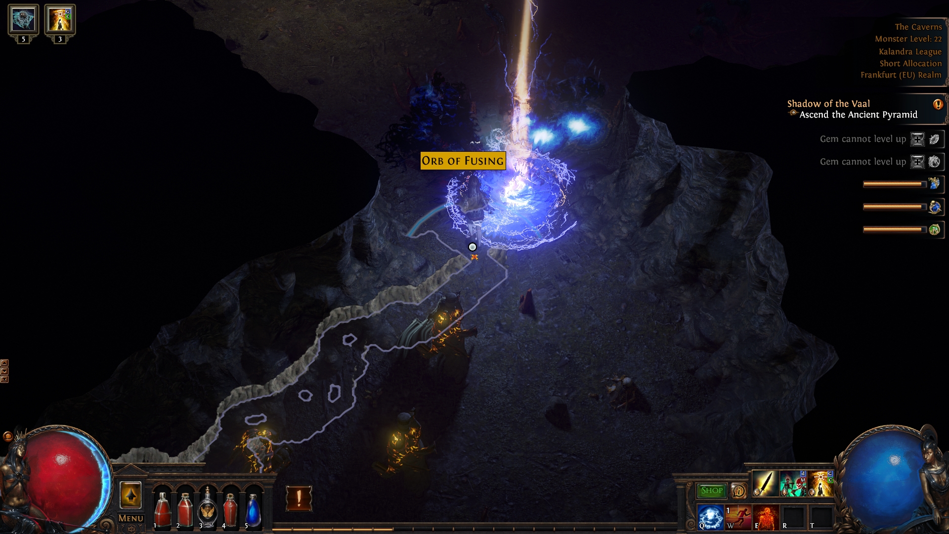 Orb of Fusing poe