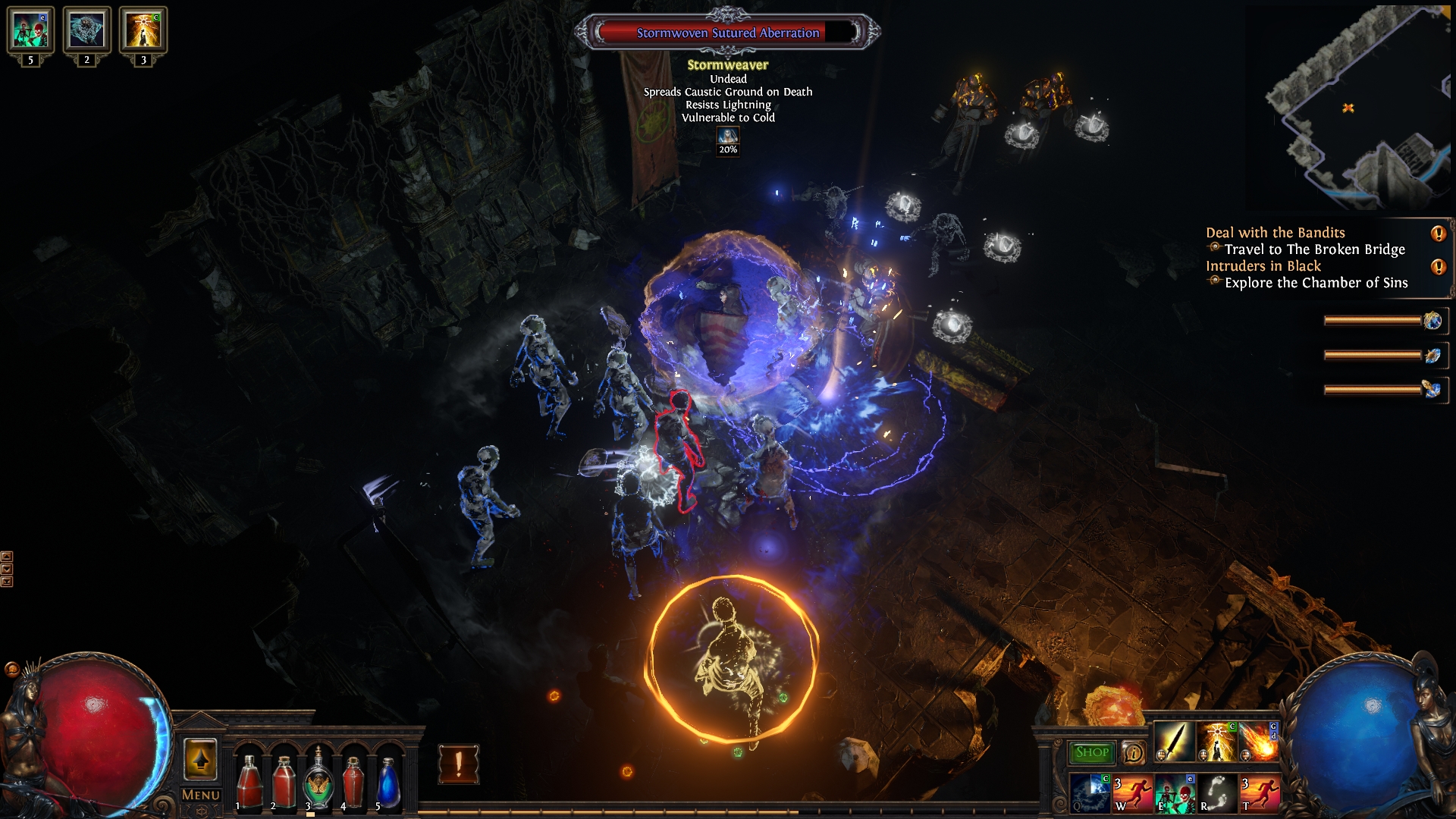 Stormwoven Sutured Aberration poe
