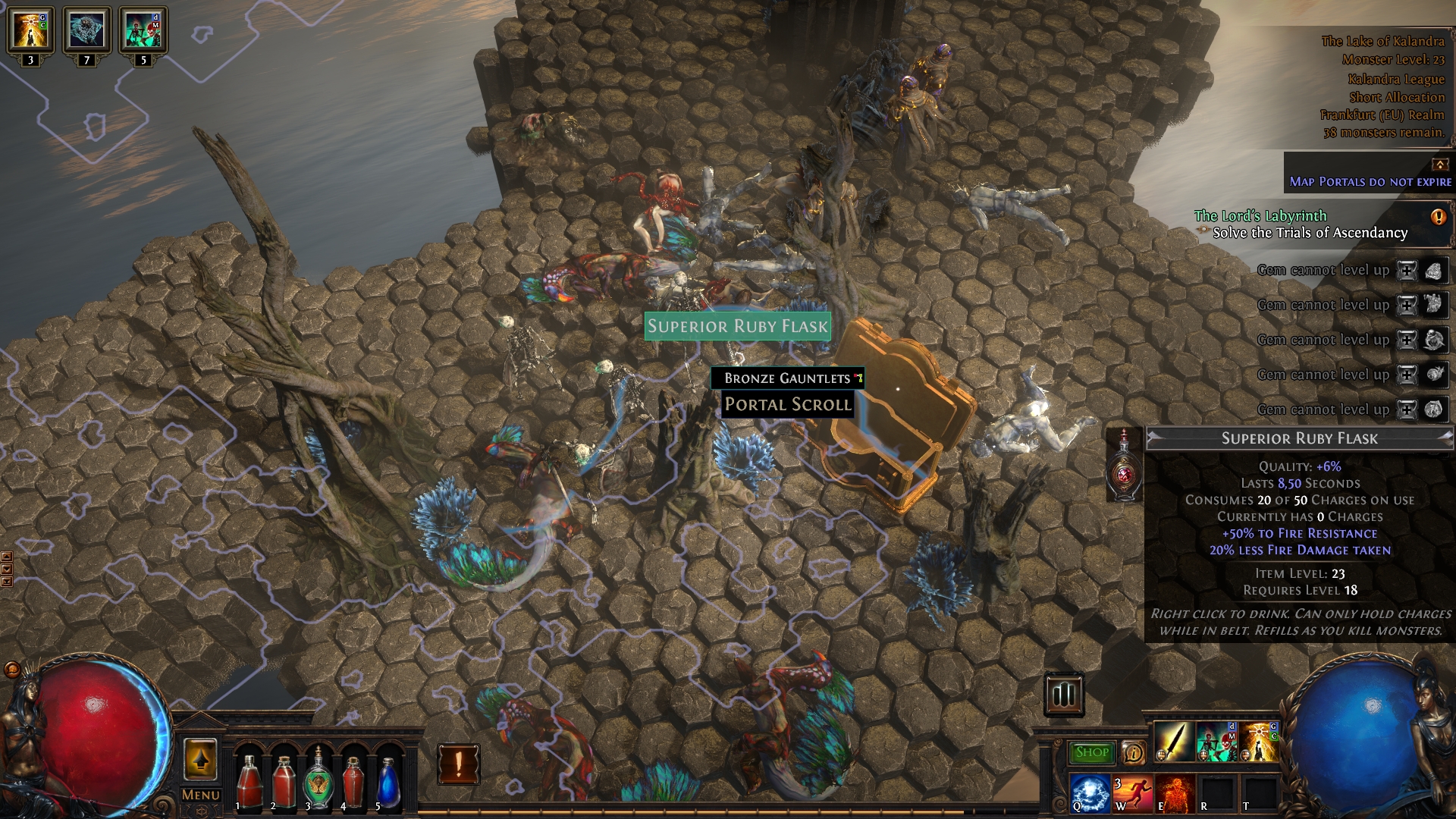 Superior Ruby Flask poe