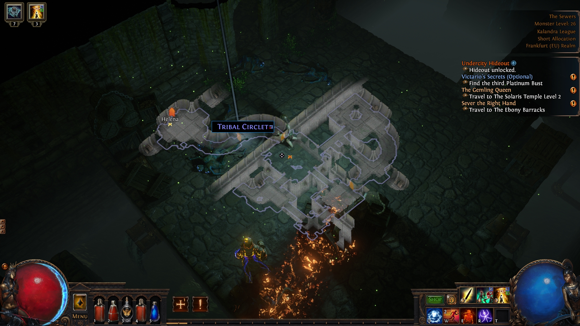 Tribal Circlet poe