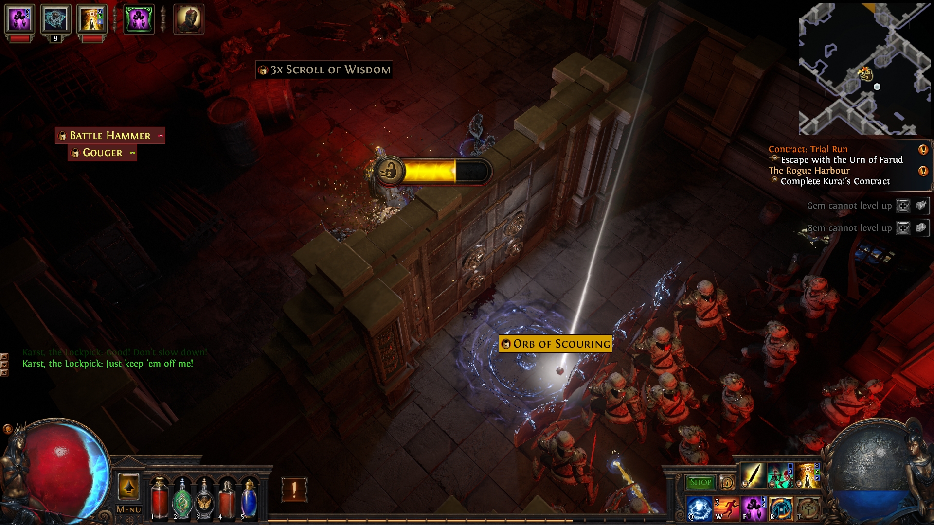 Orb of Scouring poe