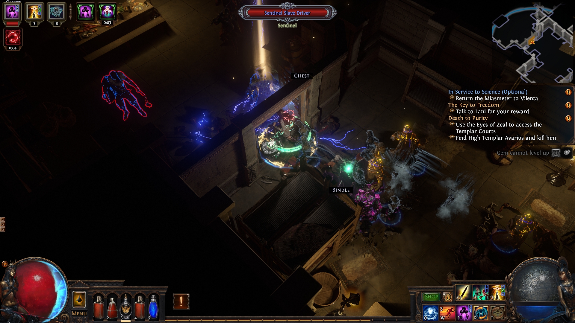 Sentinel Slave Driver poe