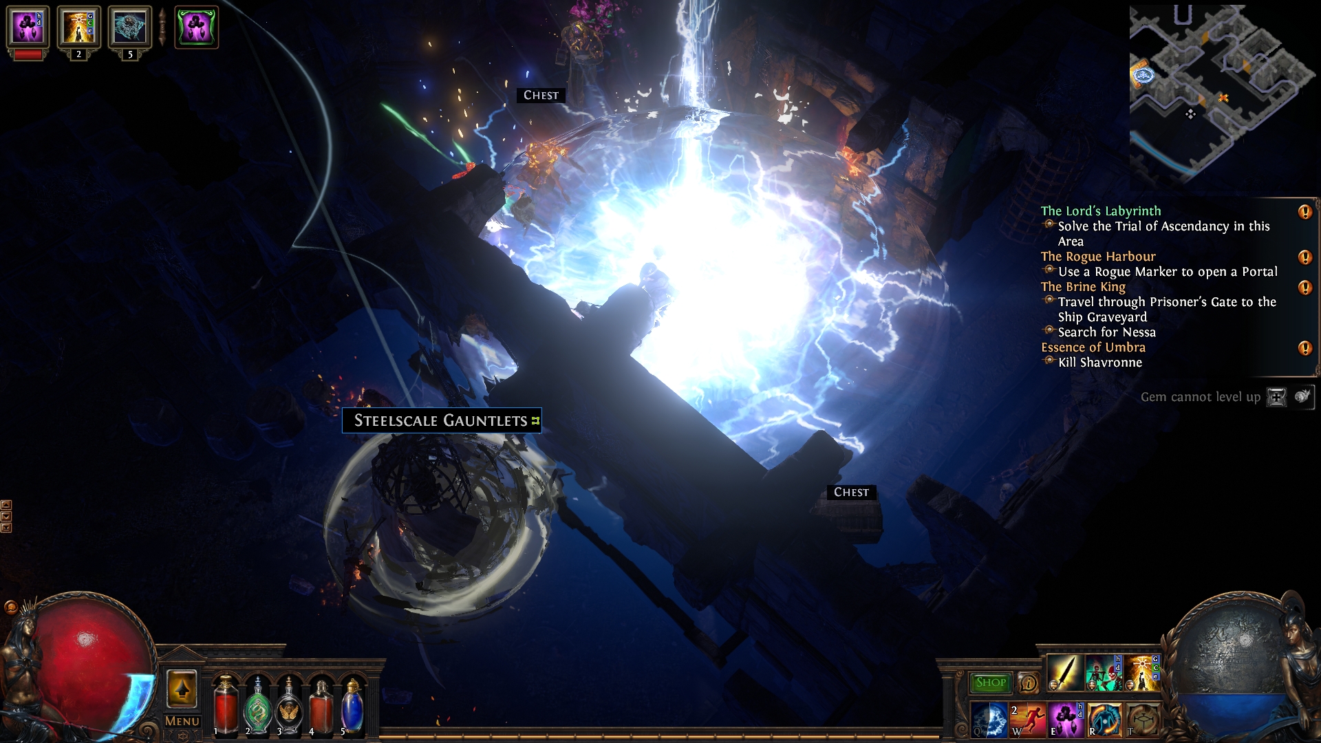 Steelscale Gauntlets poe