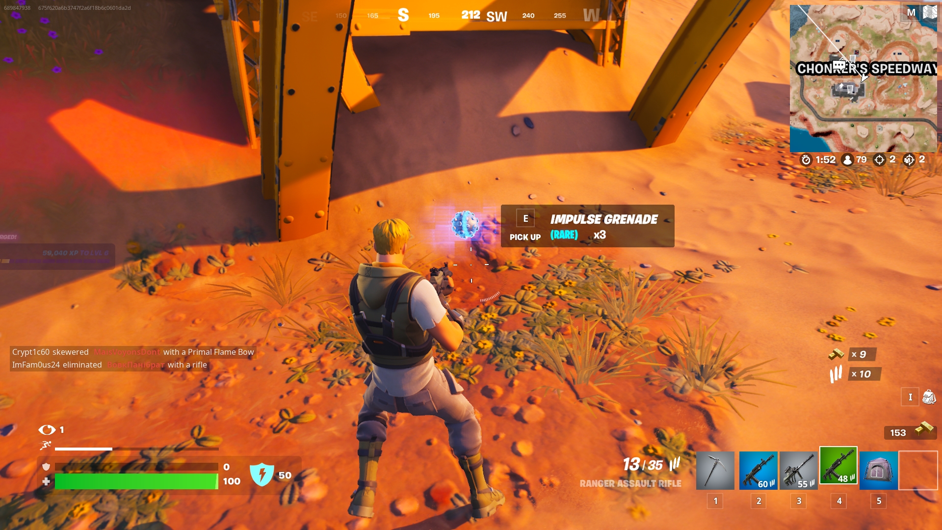 Impulse Grenade fortnite