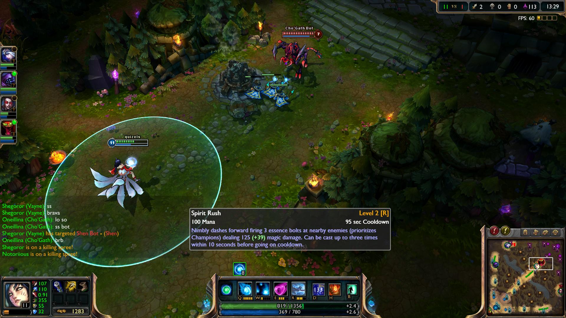 Spirit Rush Ahri lol