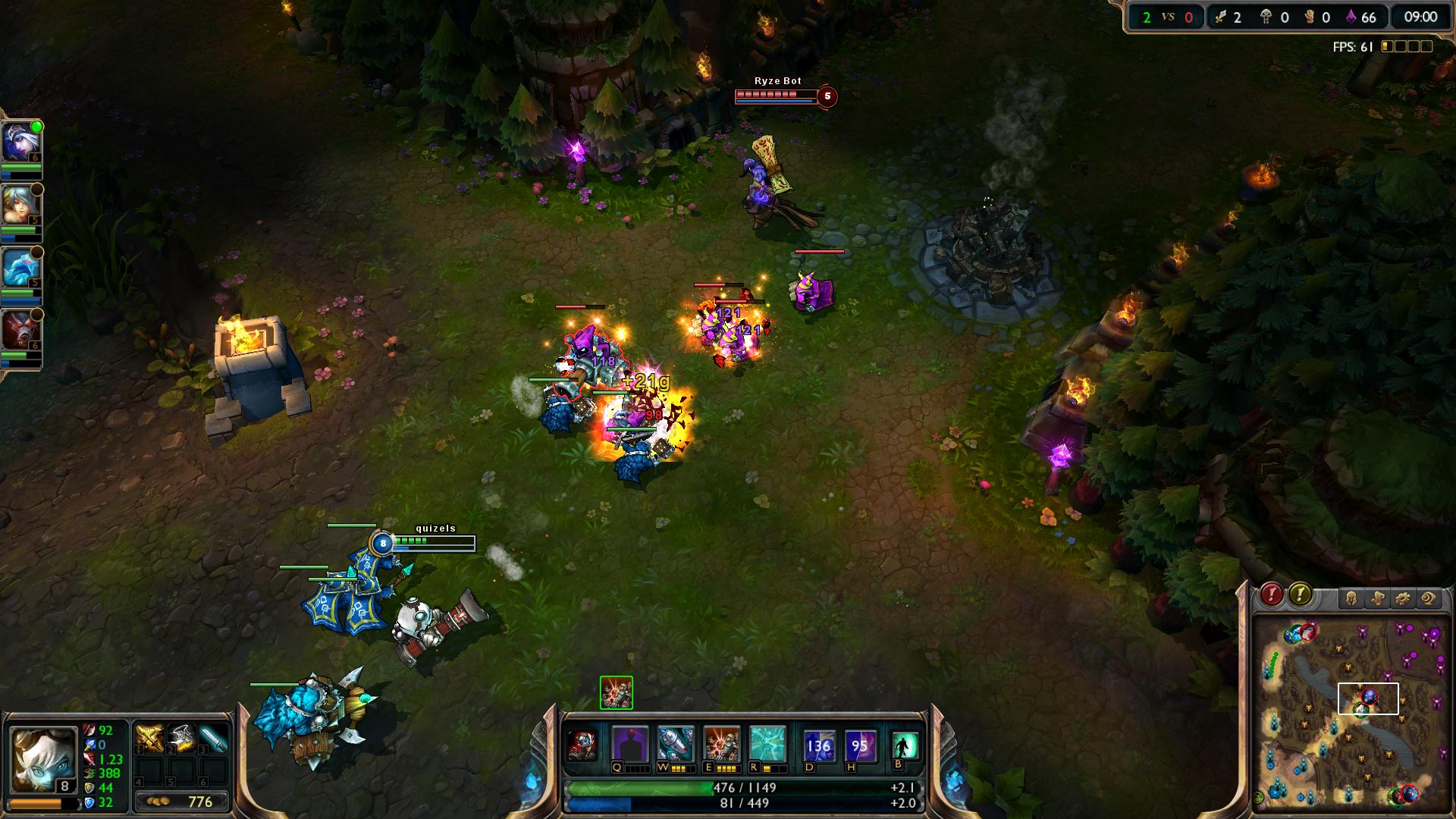 Tristana Explosive Shot lol