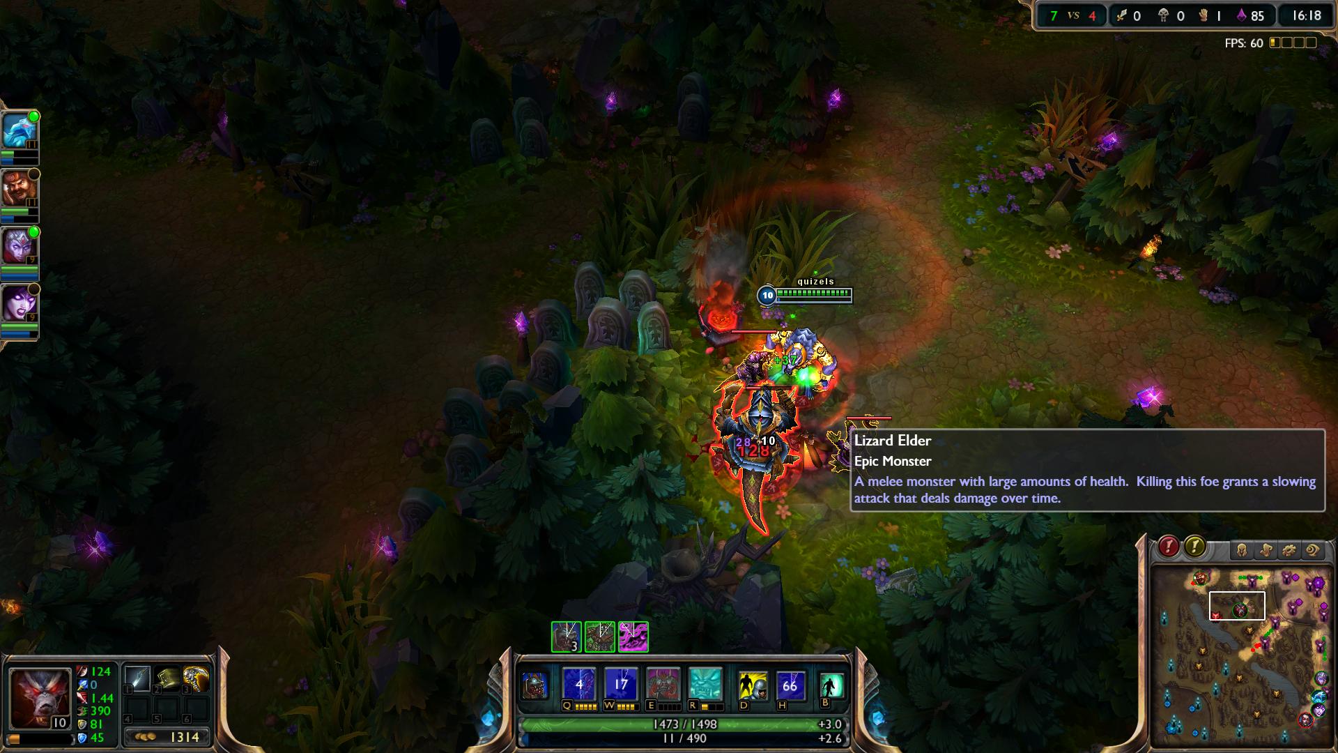 Warwick Hunters Call lol