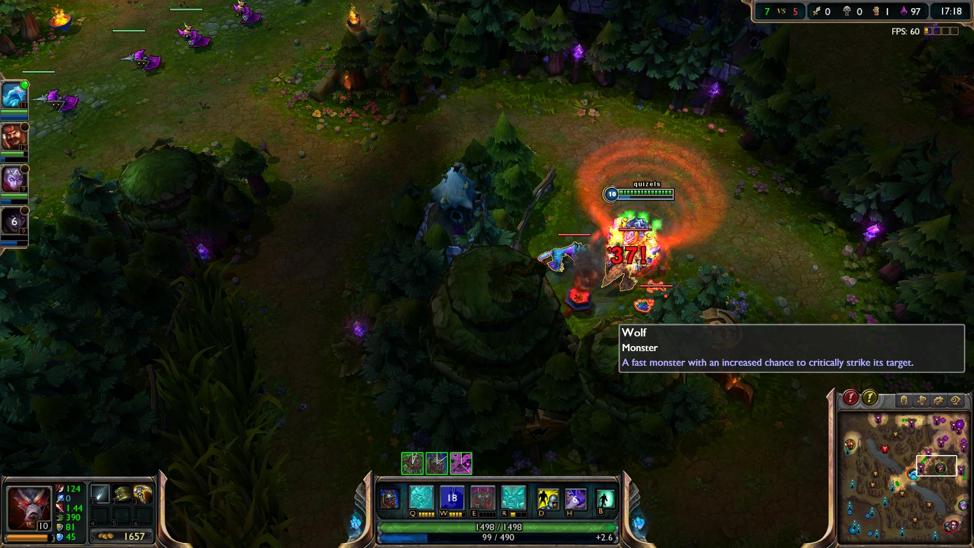 Warwick Hunters Call lol lol