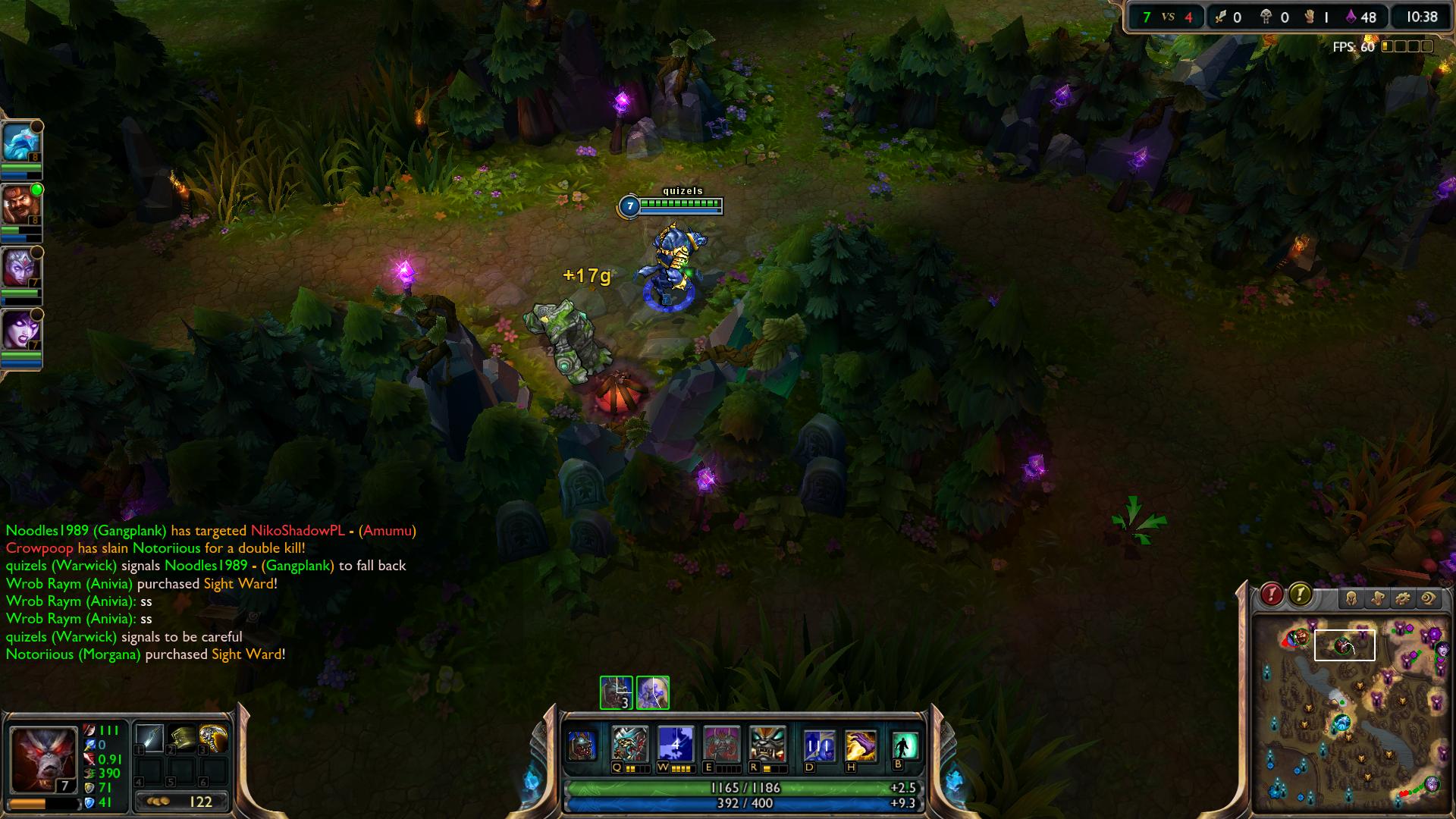 Warwick lol lol