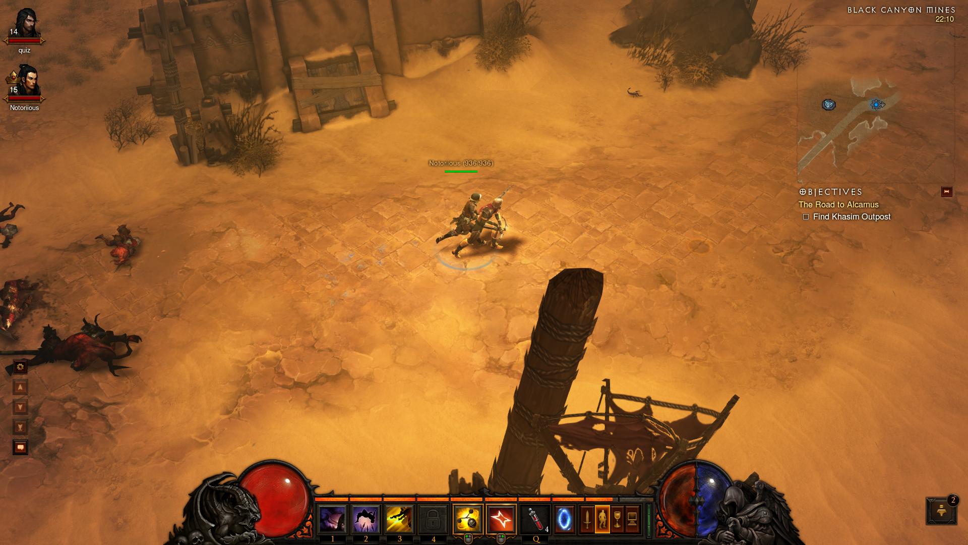 Black Canyon Mines Diablo 3 d3 screenshot