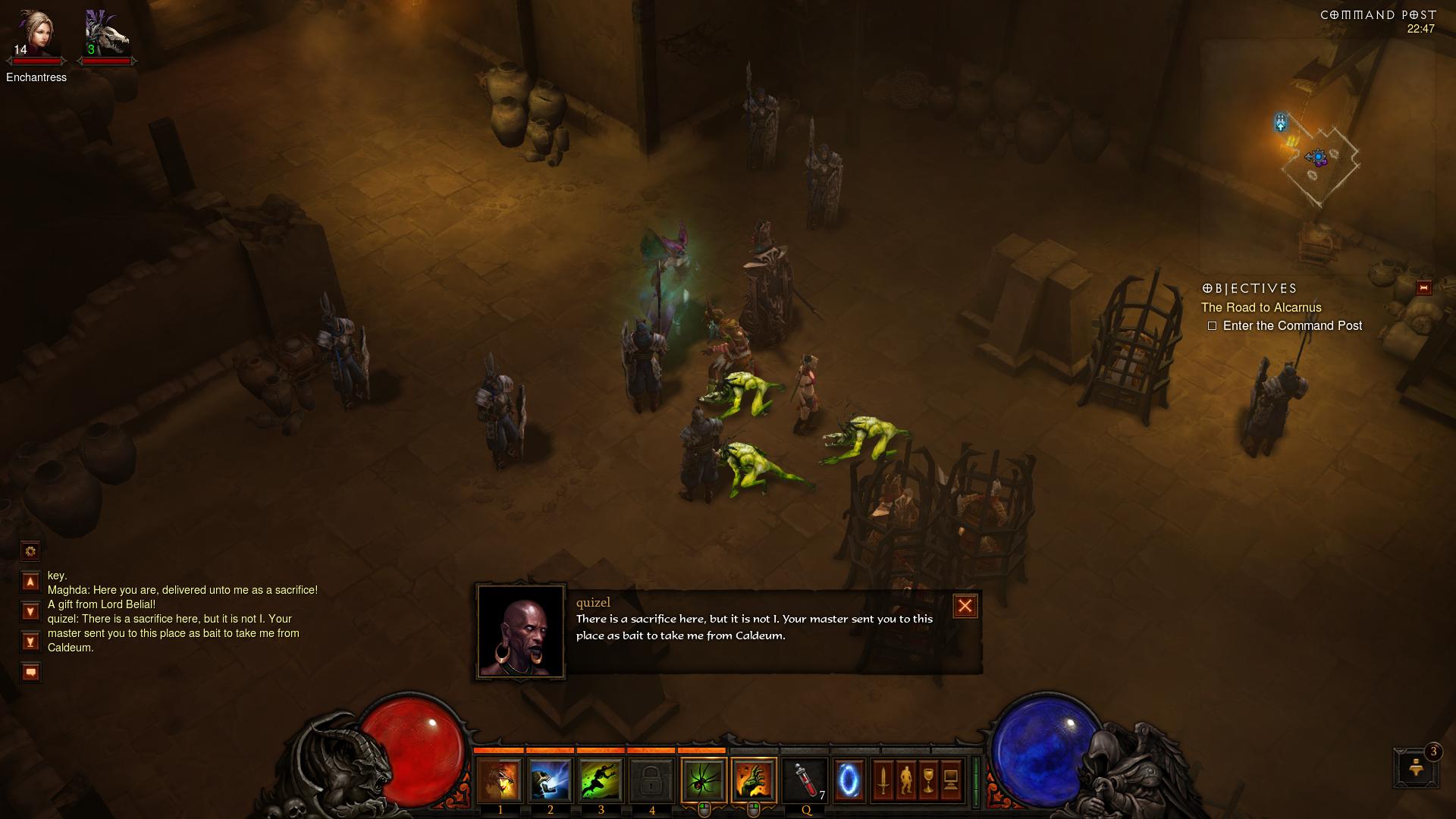 Command Post Diablo 3 d3 screenshot
