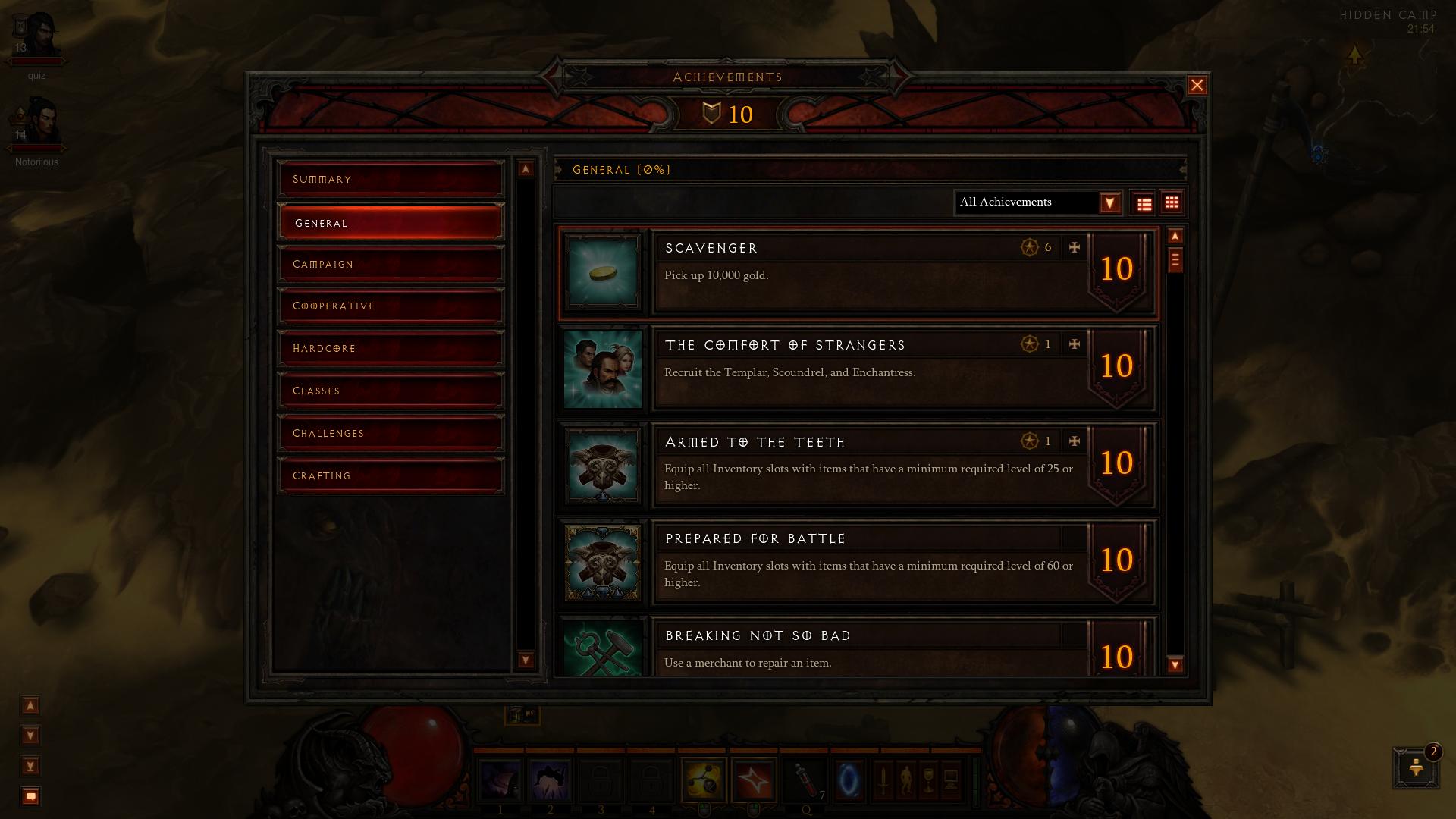 d3 Achievements diablo 3