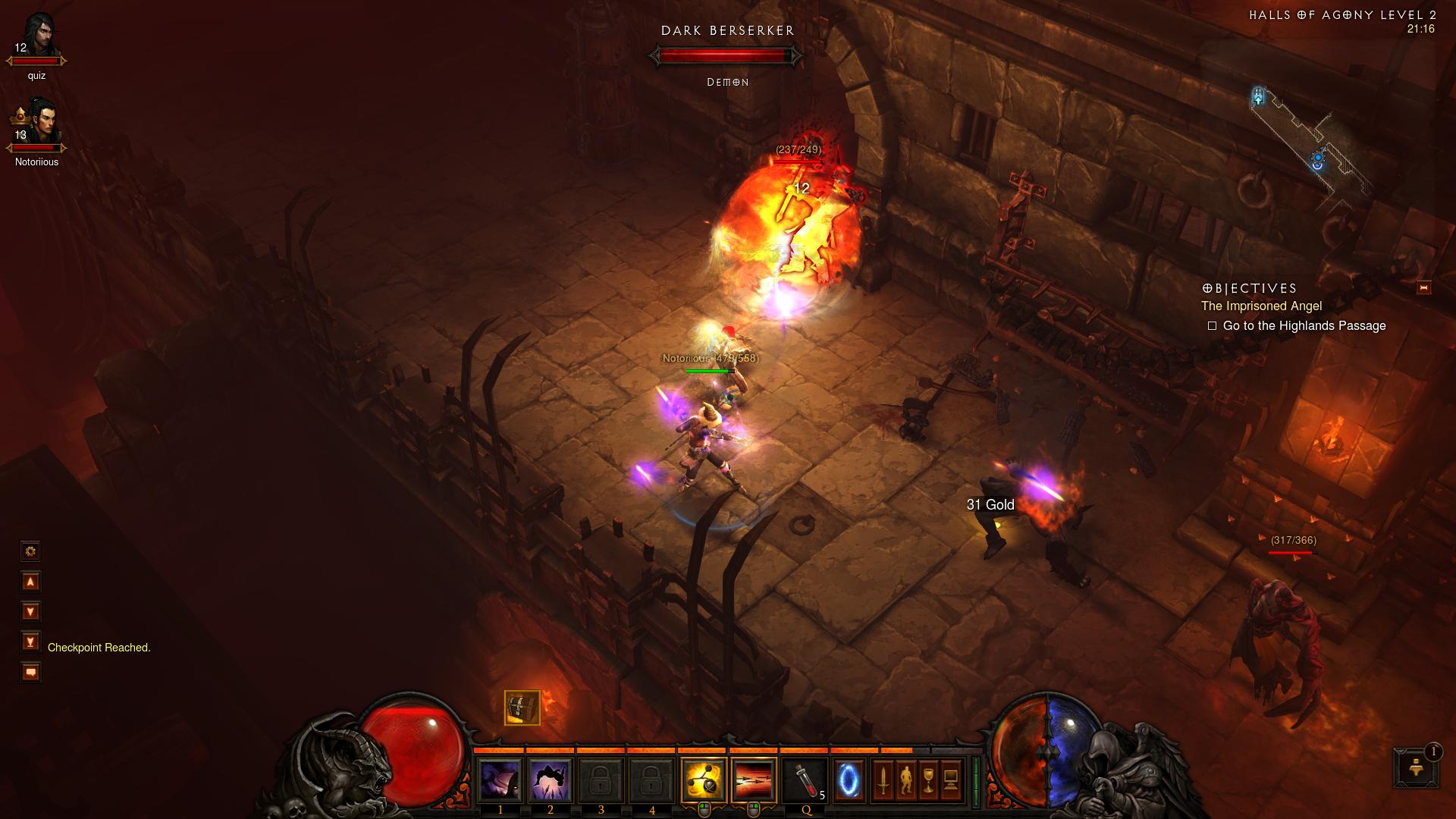 d3 Halls of Agony Level 2 diablo 3