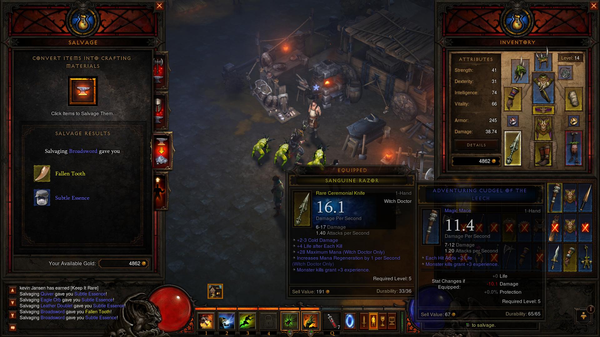 d3 Salvage diablo 3