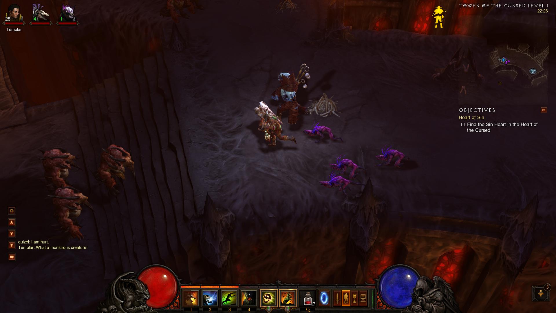 d3 Tower of the Cursed Level 1 diablo 3