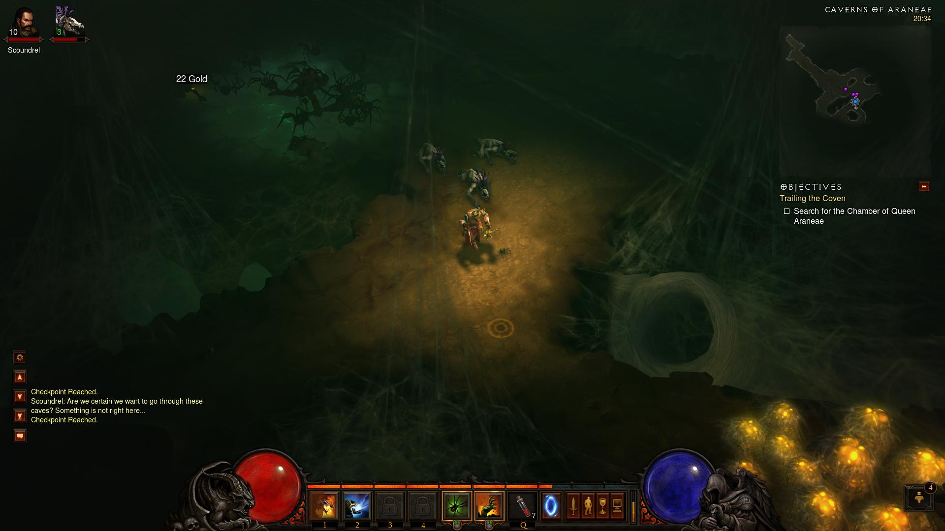 Diablo 3 Caverns of Araneae diablo 3