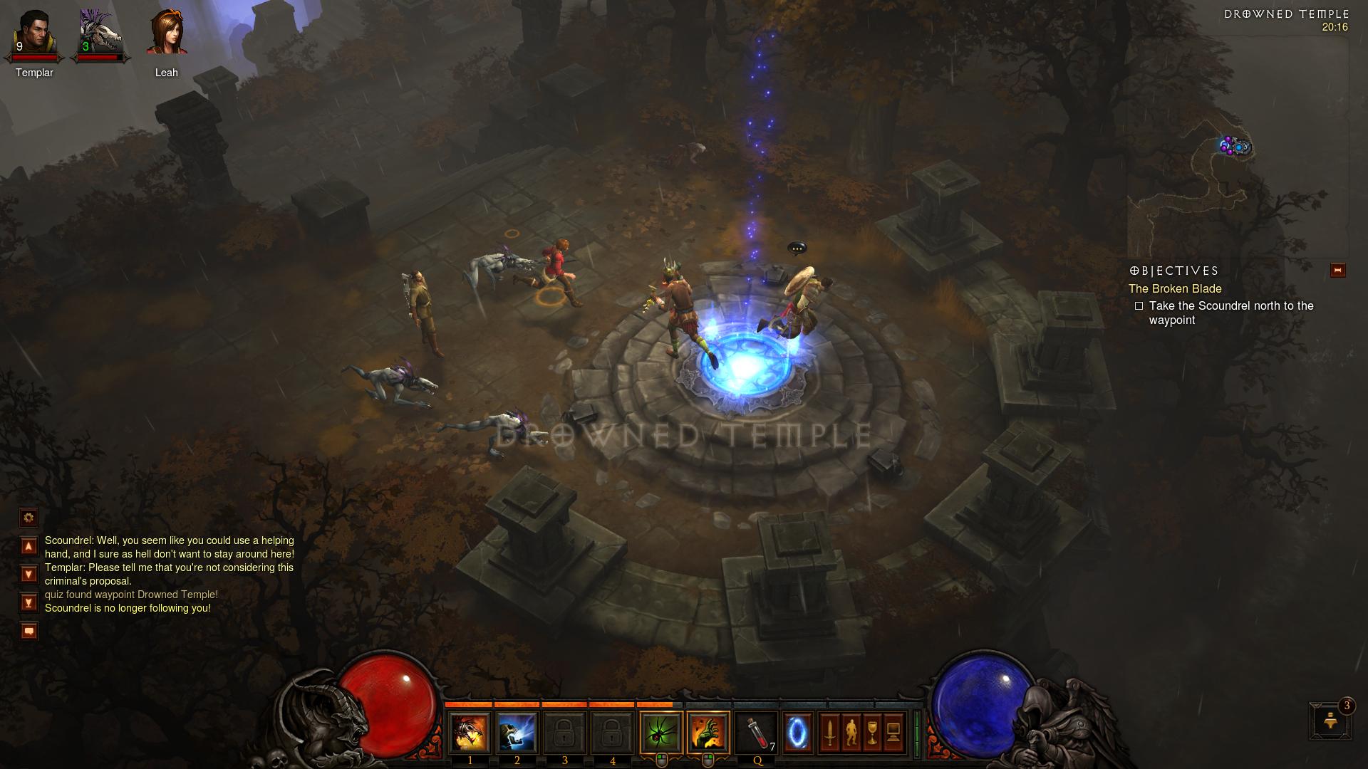 Diablo 3 Drowned Temple d3 screenshot
