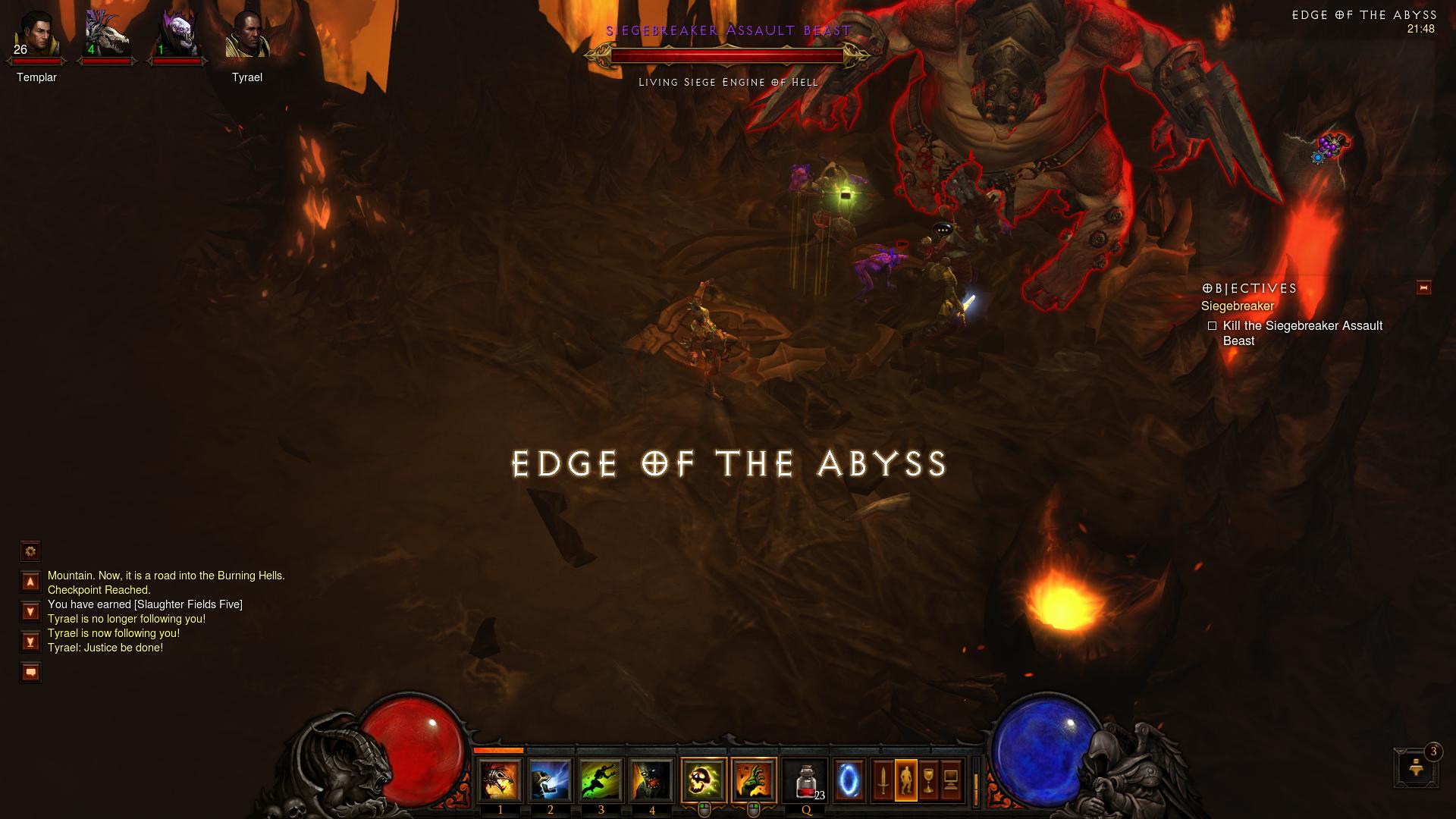 Diablo 3 Edge of the Abyss d3 screenshot