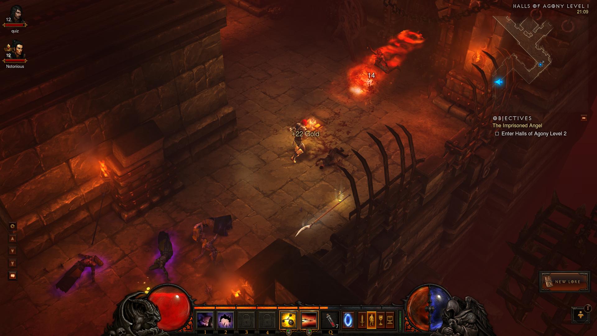 Diablo 3 Halls of Agony Level 1 diablo 3