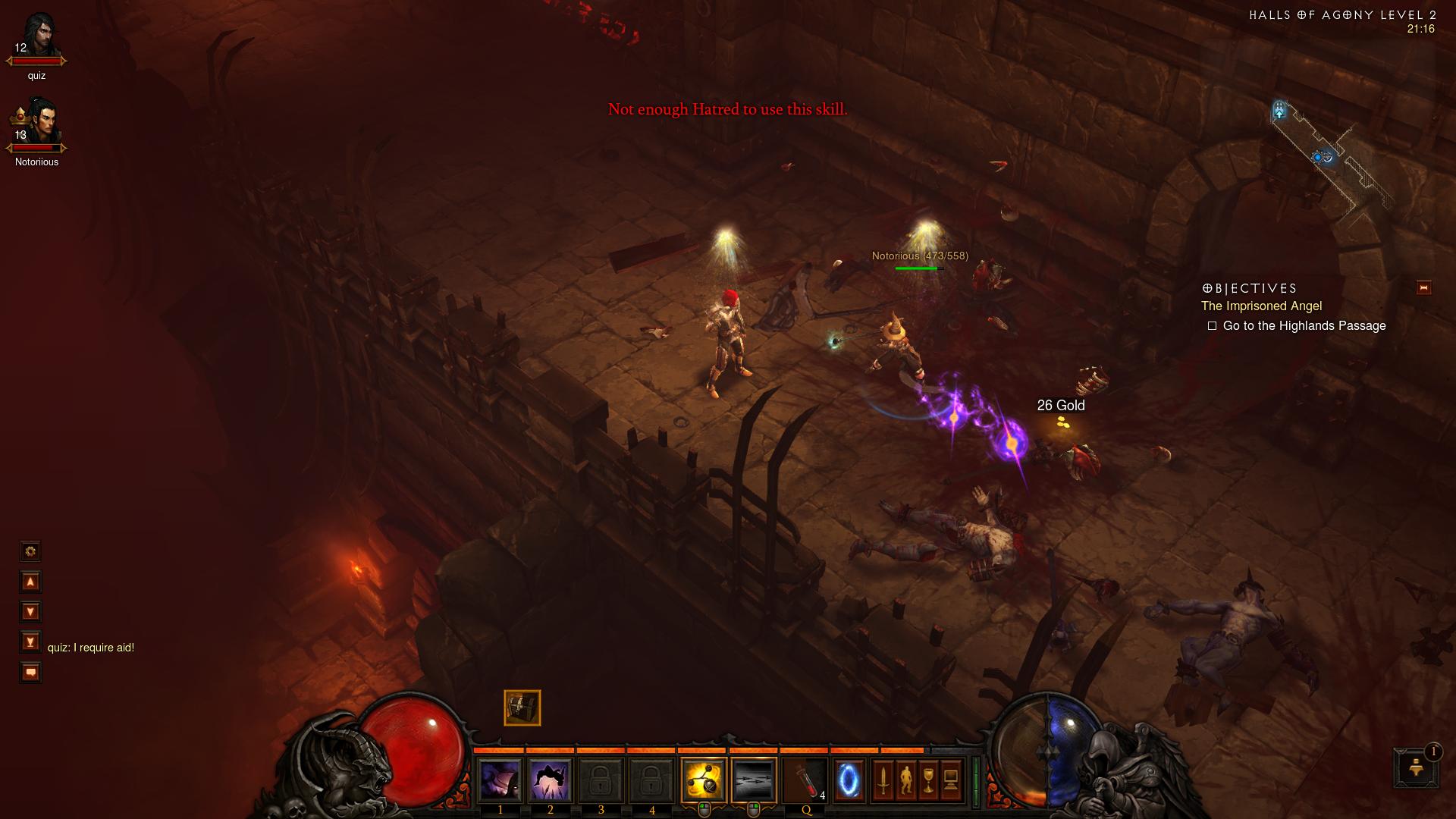 Diablo 3 Halls of Agony Level 2 diablo 3