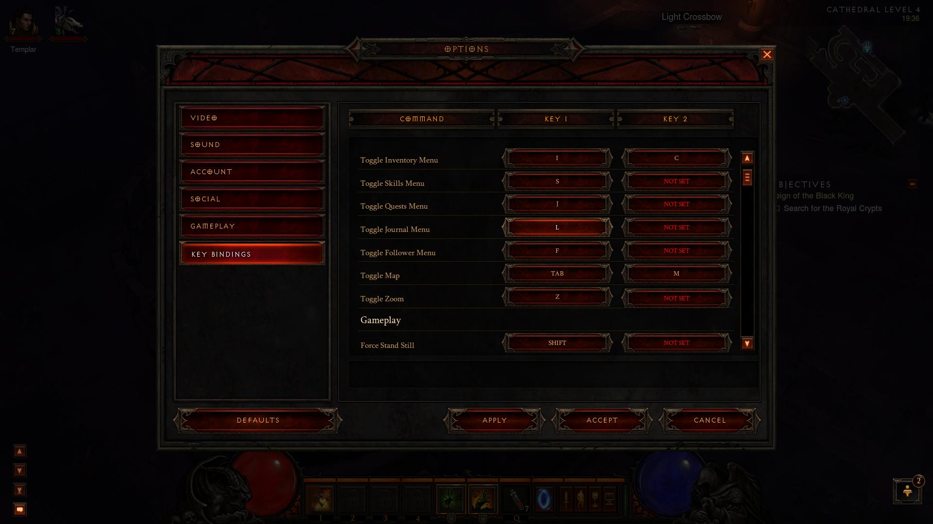 Diablo 3 options d3 screenshot