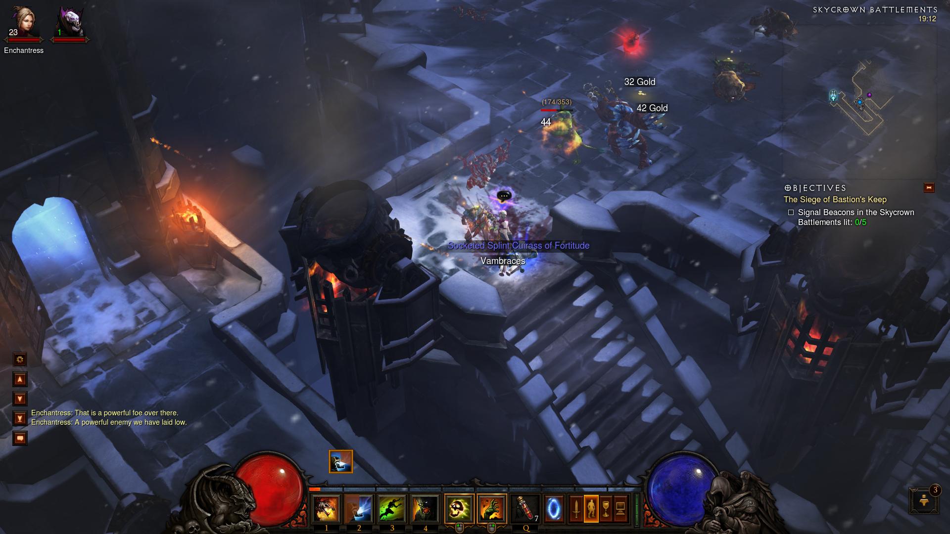 Diablo 3 Skycrown Battlements d3 screenshot