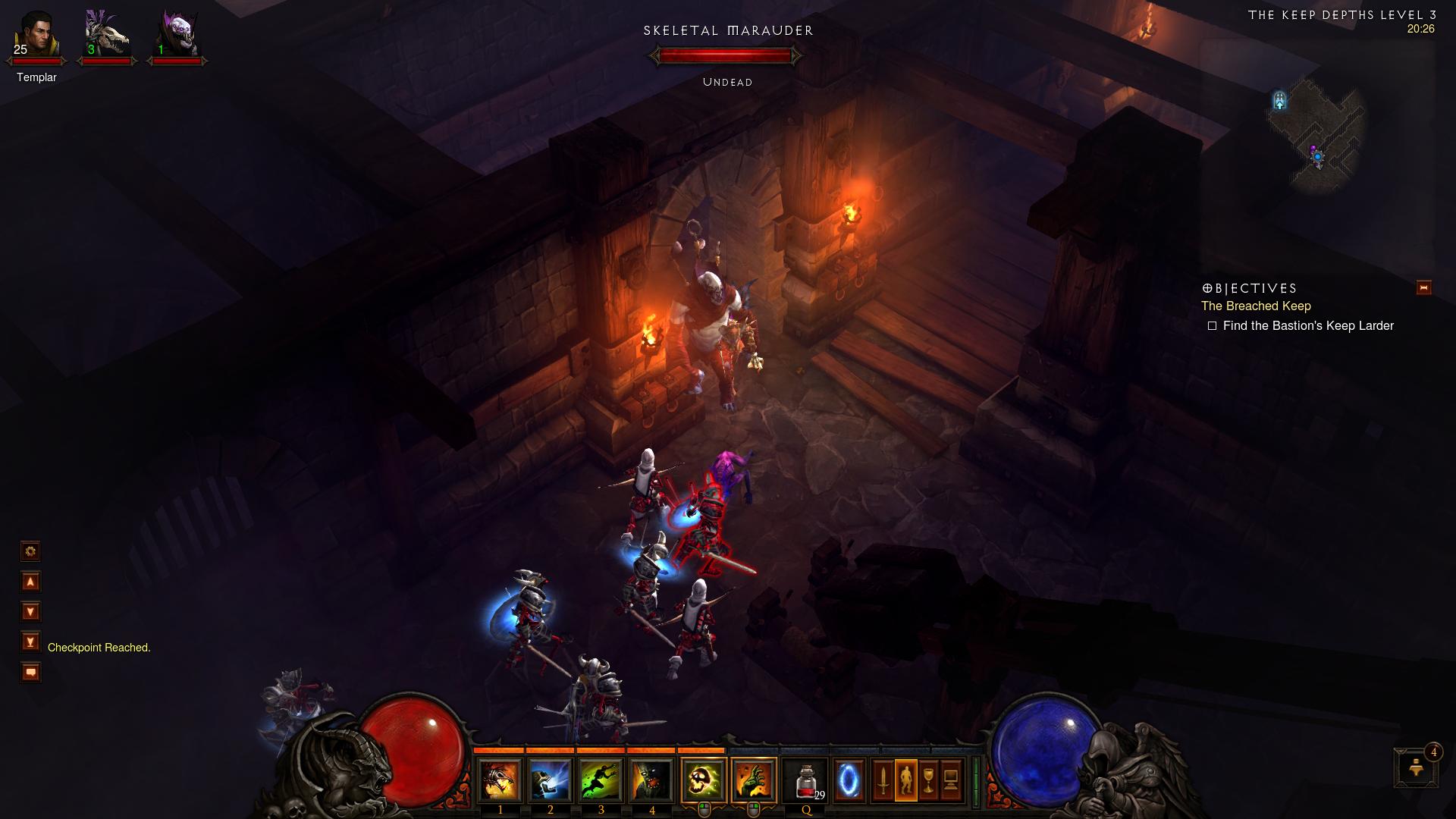 Diablo 3 The Keep Depths Level 3 diablo 3