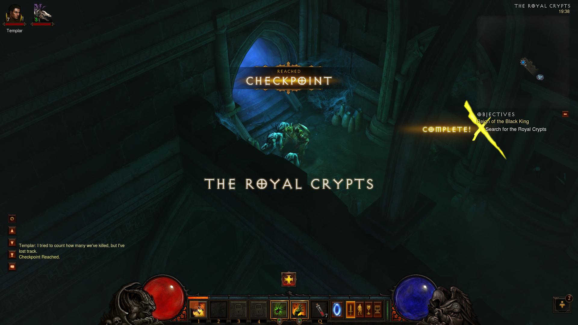 Diablo 3 The Royal Crypts d3 screenshot