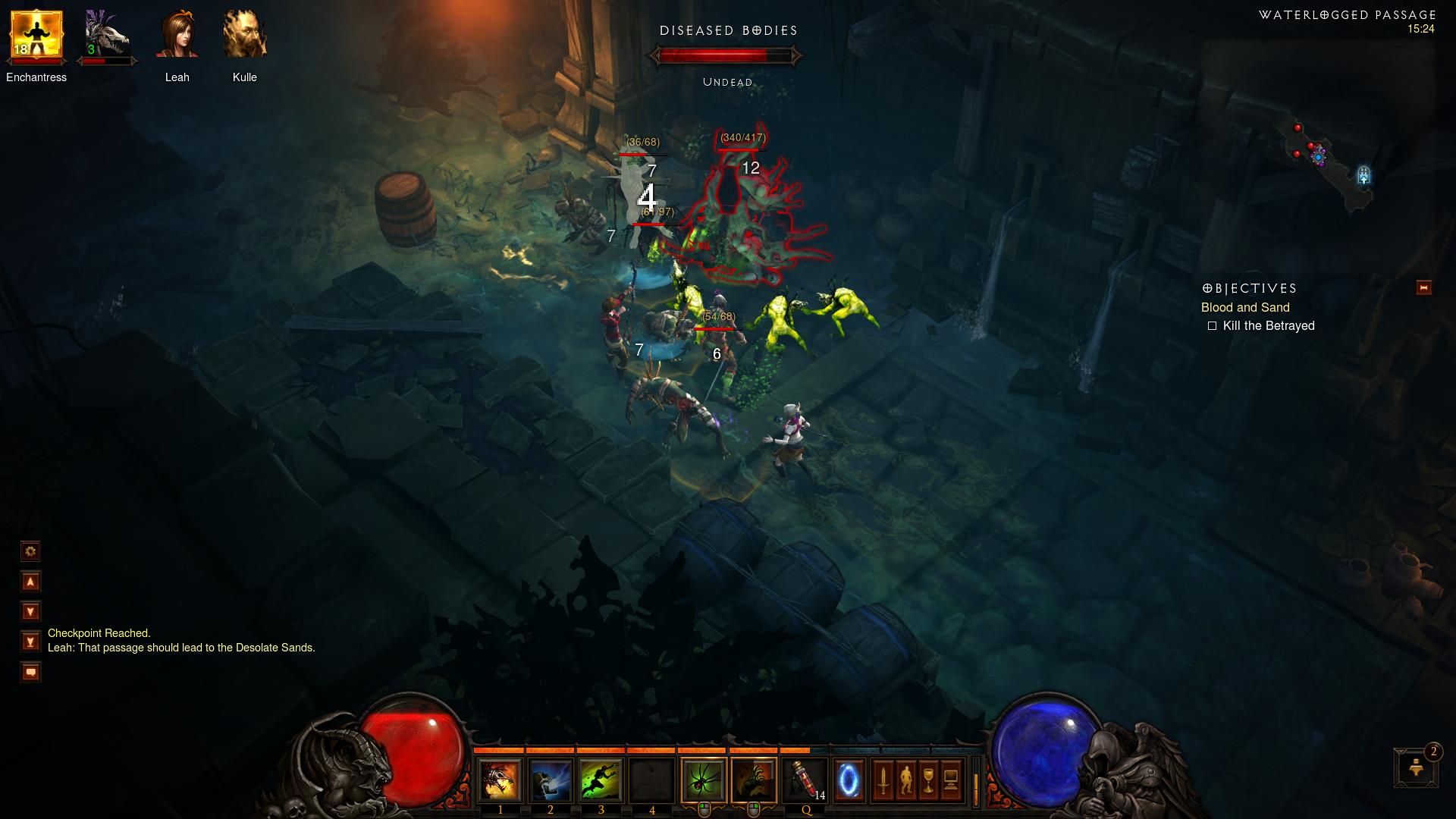 Diablo 3 Waterlogged Passage d3 screenshot